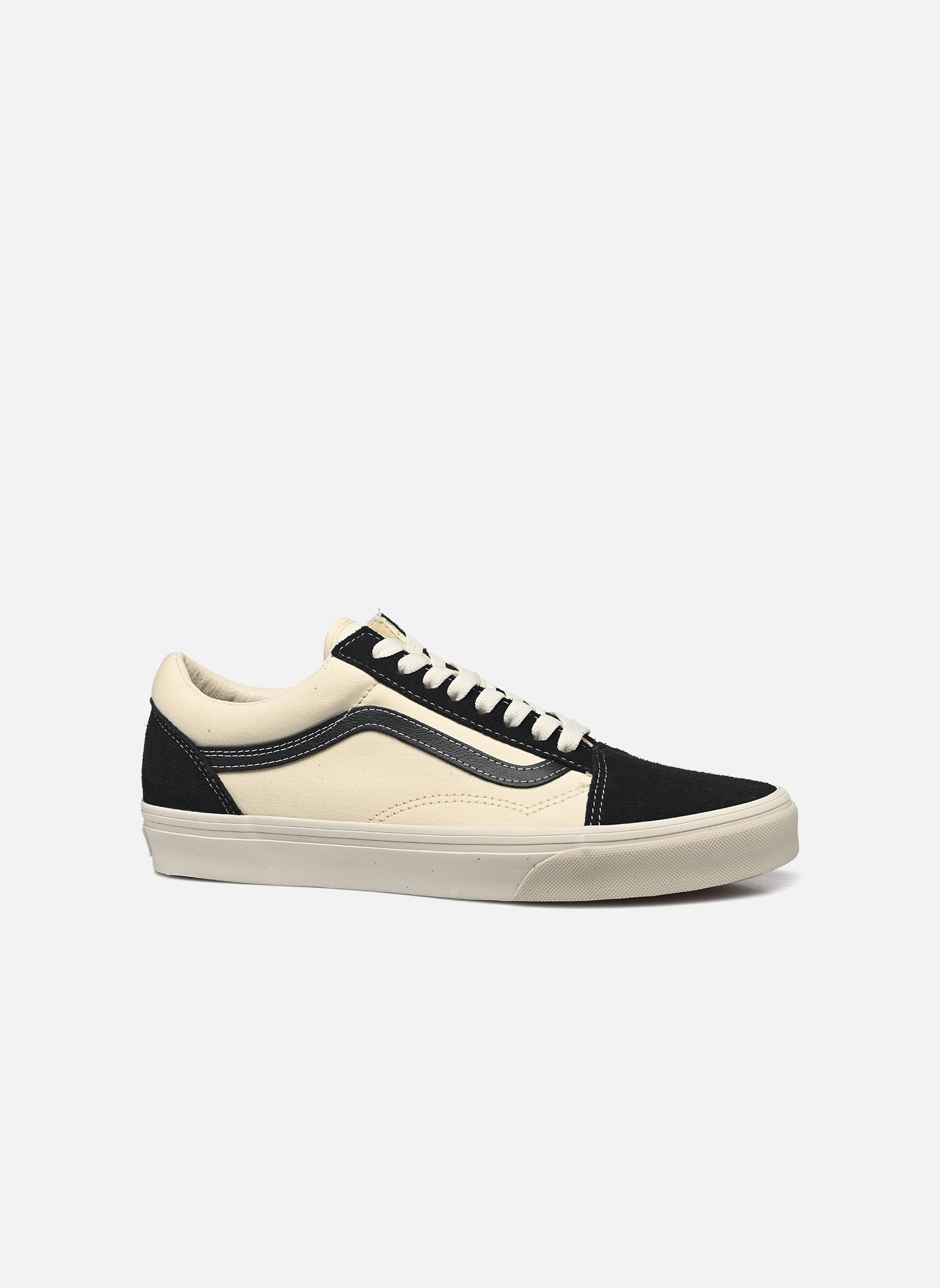 Baskets basses Old Skool homme blanc Vans Baskets basses Old Skool homme blanc Canvas/Suede Phantom