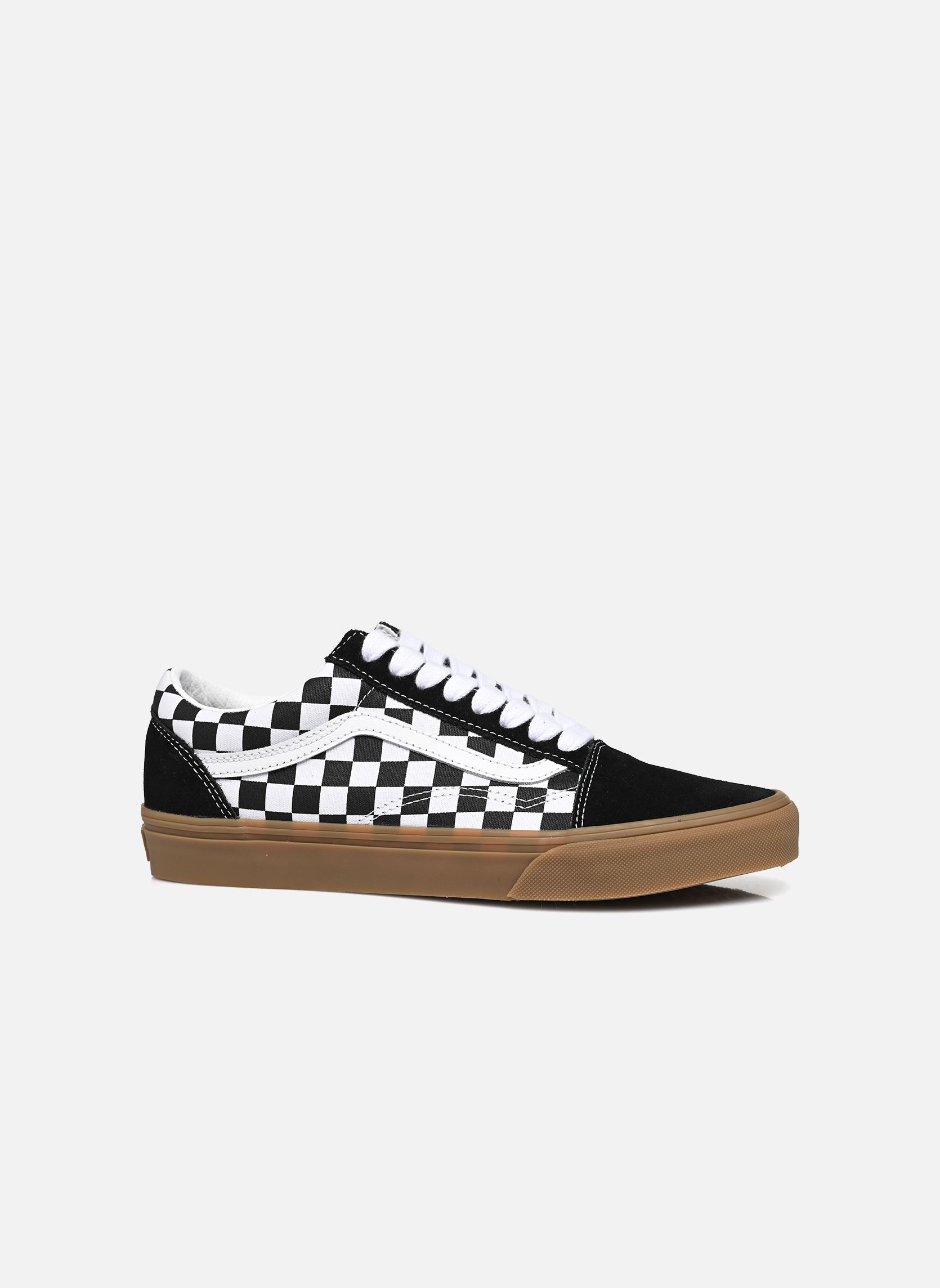 Baskets basses Old Skool homme noir Vans Baskets basses Old Skool homme noir Fat Lace Checker Black