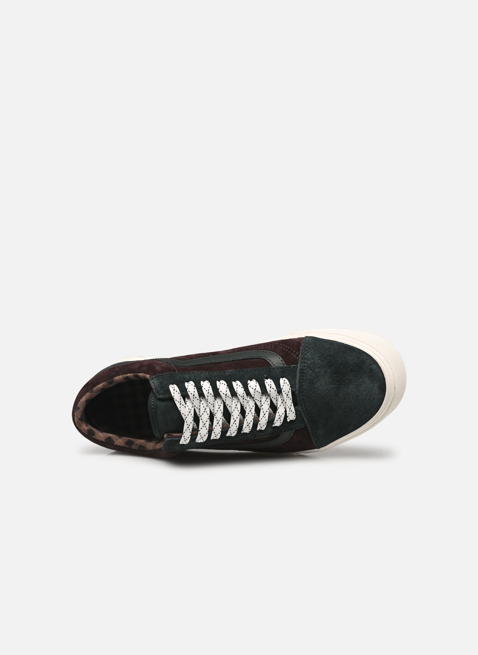 Niedrige Sneaker Old Skool herren braun Vans Niedrige Sneaker Old Skool herren braun Pig Suede Plaid Scarab