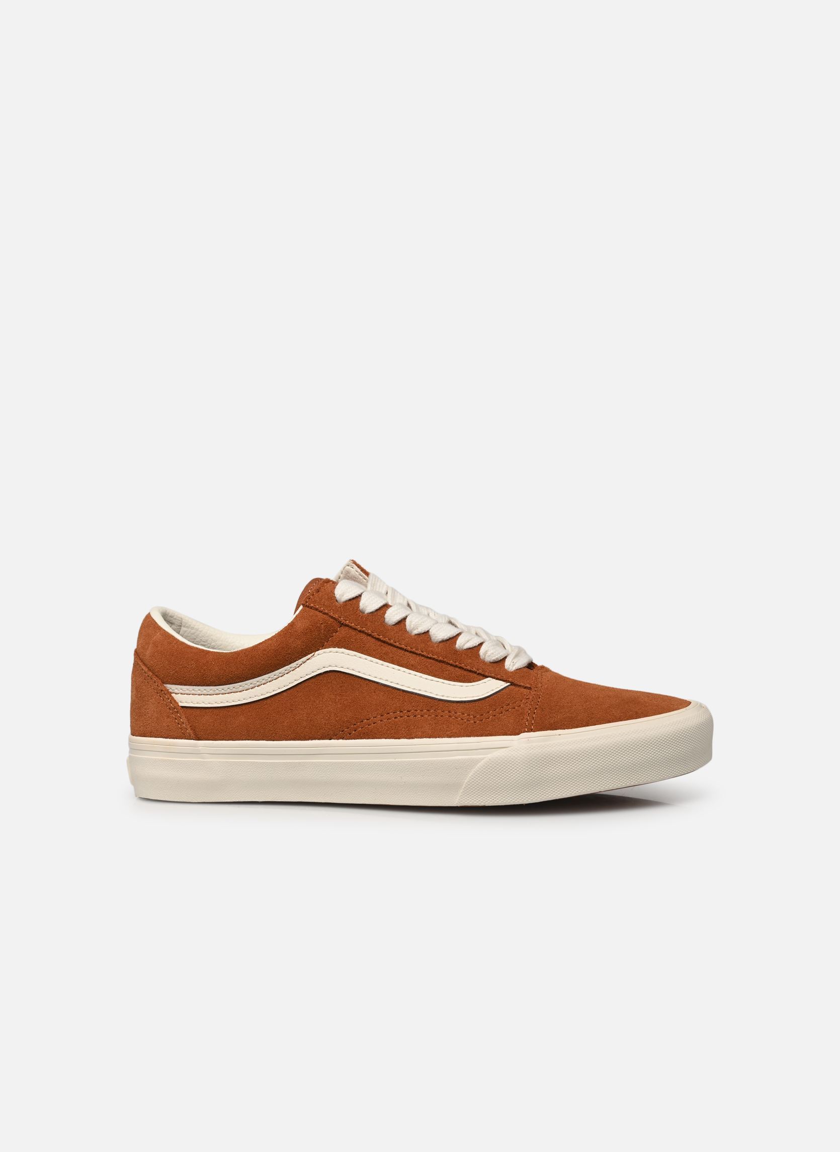 Baskets basses Old Skool homme marron Vans Baskets basses Old Skool homme marron Oversized Lace Glazed Ginger
