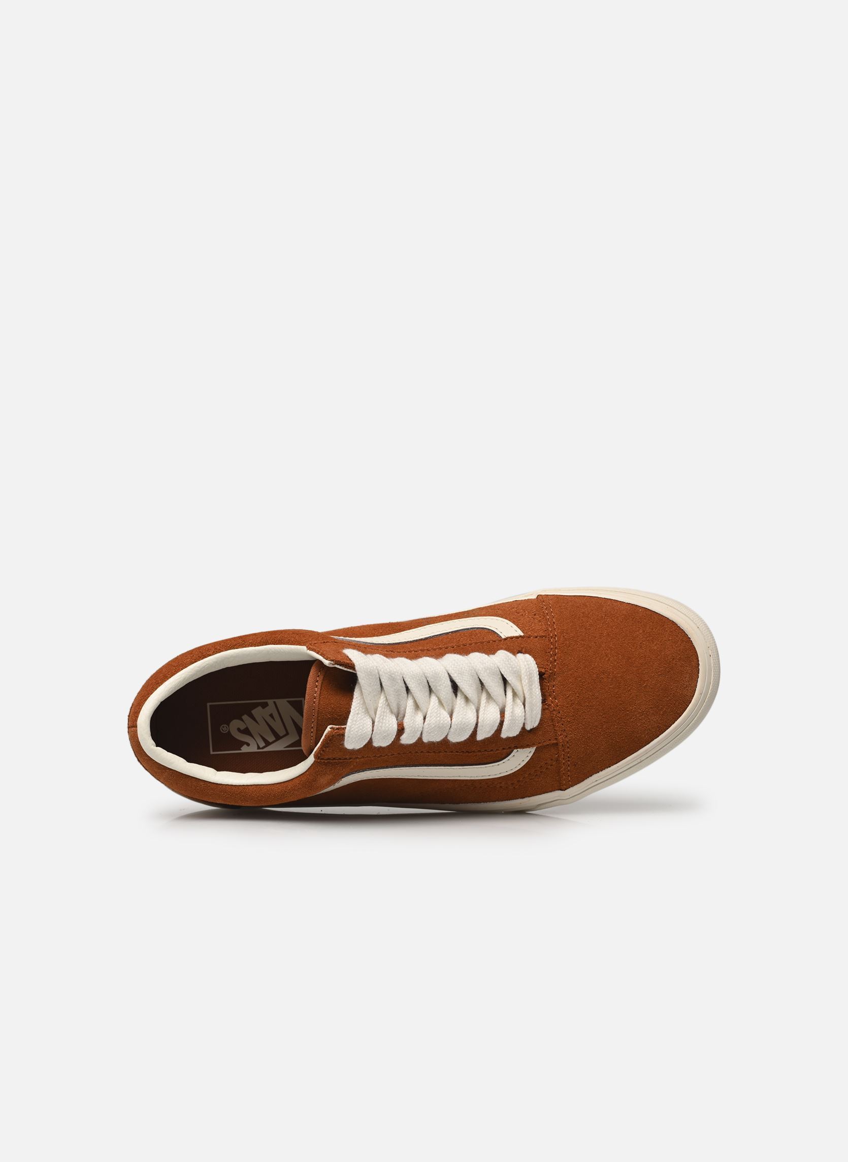 Baskets basses Old Skool homme marron Vans Baskets basses Old Skool homme marron Oversized Lace Glazed Ginger