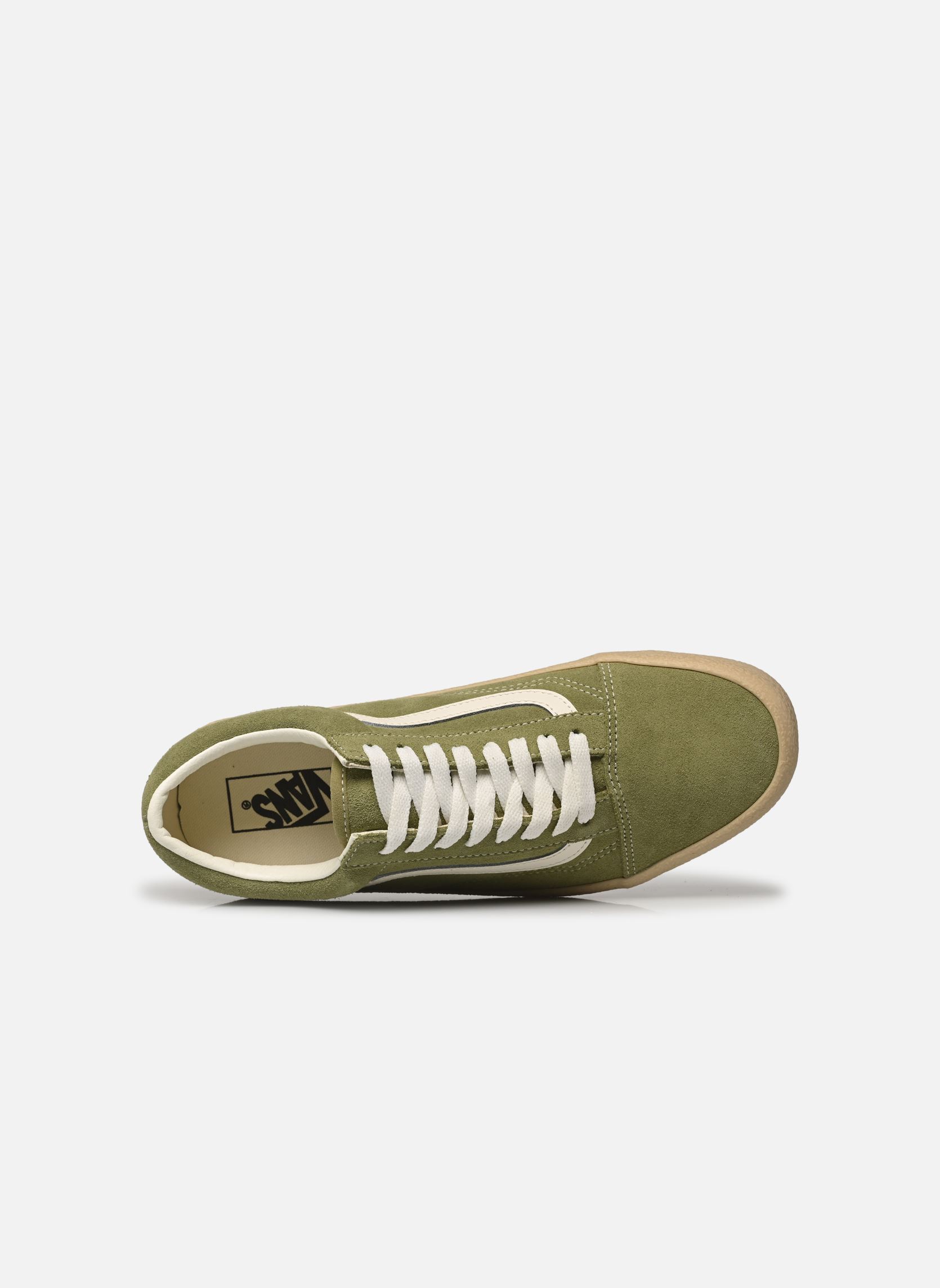 Baskets basses Old Skool homme vert Vans Baskets basses Old Skool homme vert Crpe Mgren