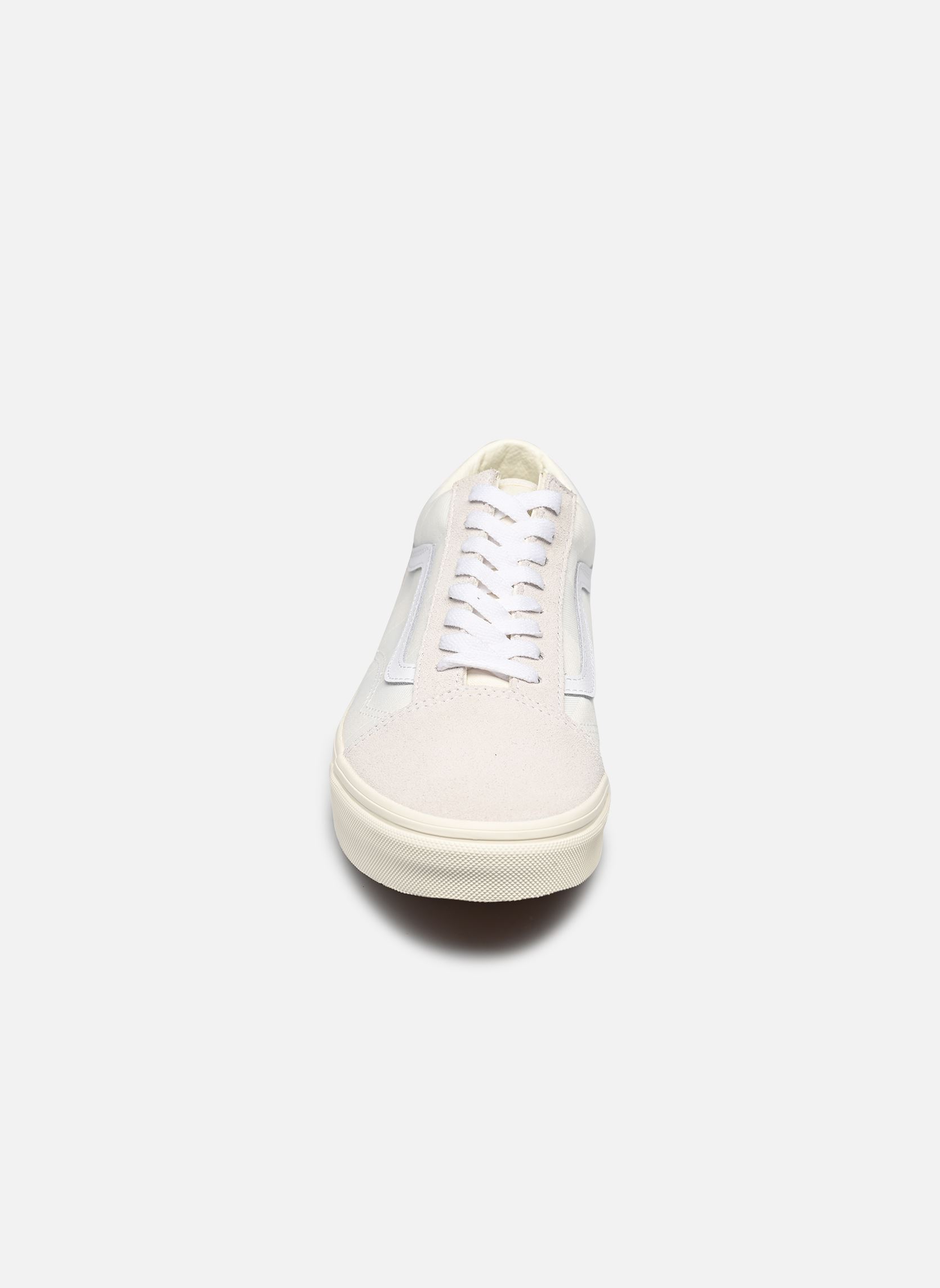 Baskets basses Old Skool homme blanc Vans Baskets basses Old Skool homme blanc Mono Checkerboard White