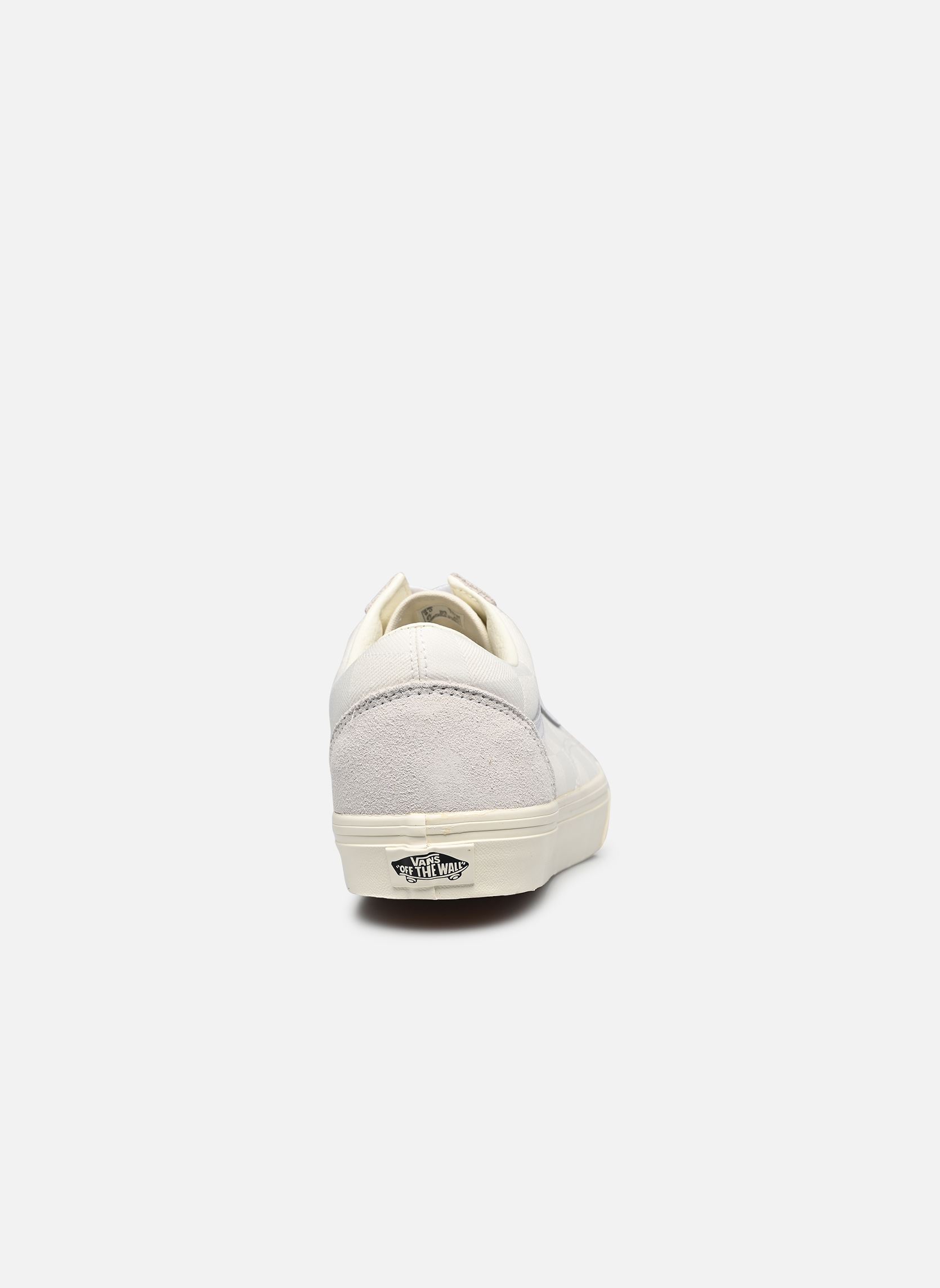 Baskets basses Old Skool homme blanc Vans Baskets basses Old Skool homme blanc Mono Checkerboard White