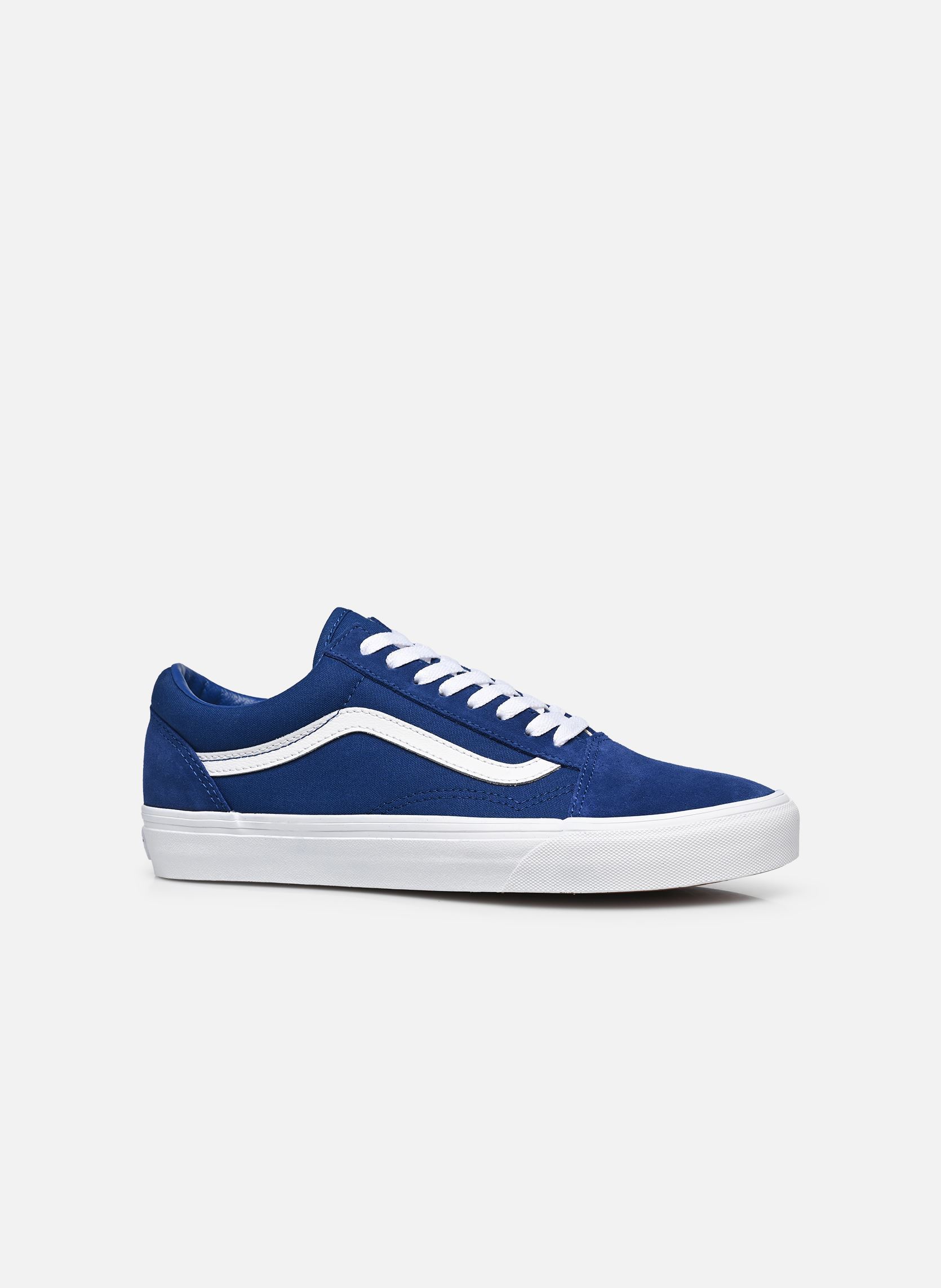 Baskets basses Old Skool homme bleu Vans Baskets basses Old Skool homme bleu Suede True Blue