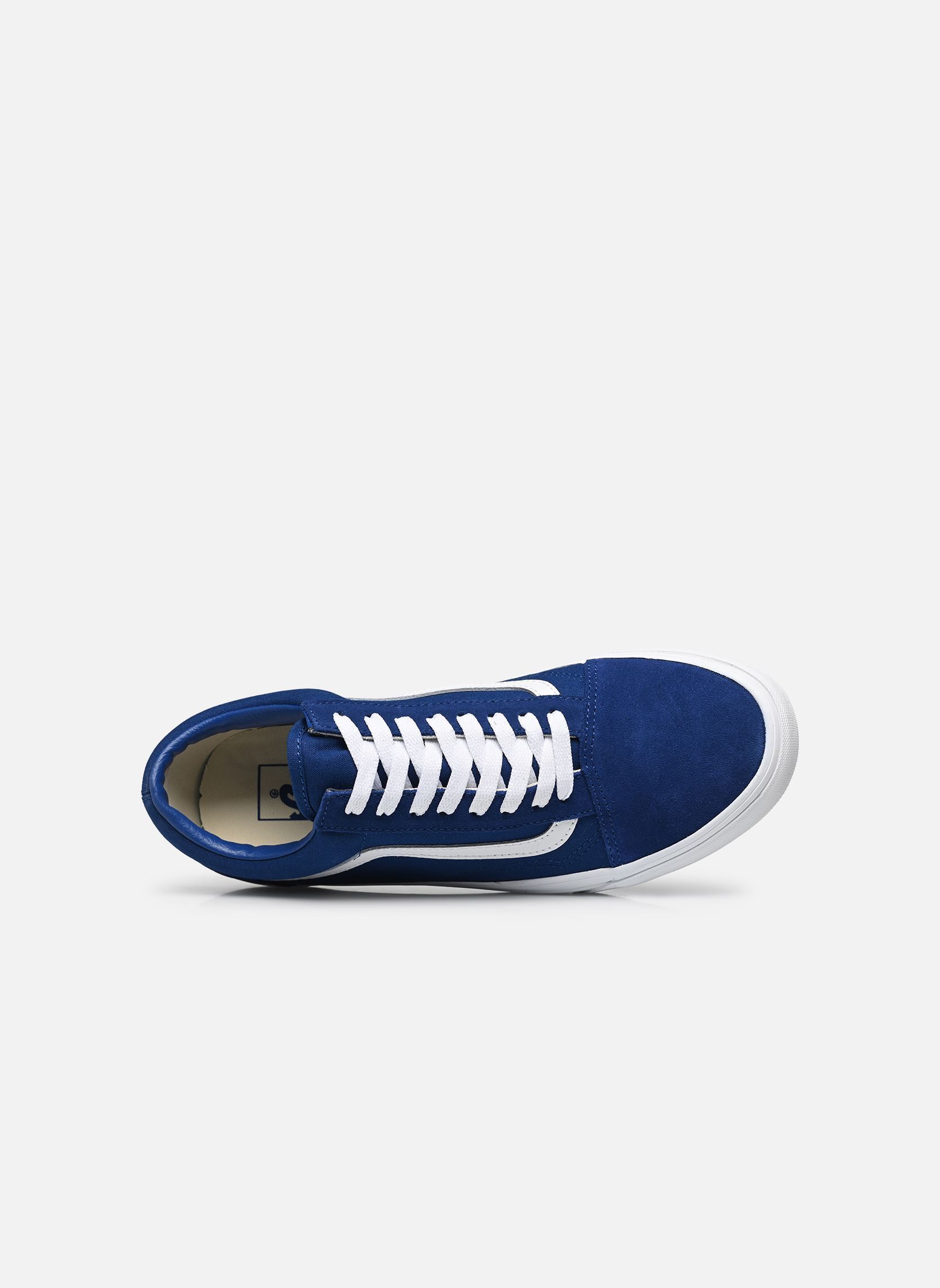 Baskets basses Old Skool homme bleu Vans Baskets basses Old Skool homme bleu Suede True Blue