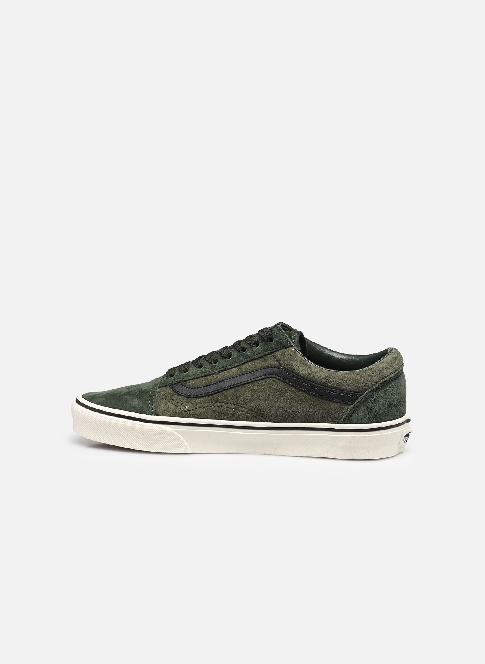Baskets basses Old Skool homme vert Vans Baskets basses Old Skool homme vert Pig Suede Green/Multi