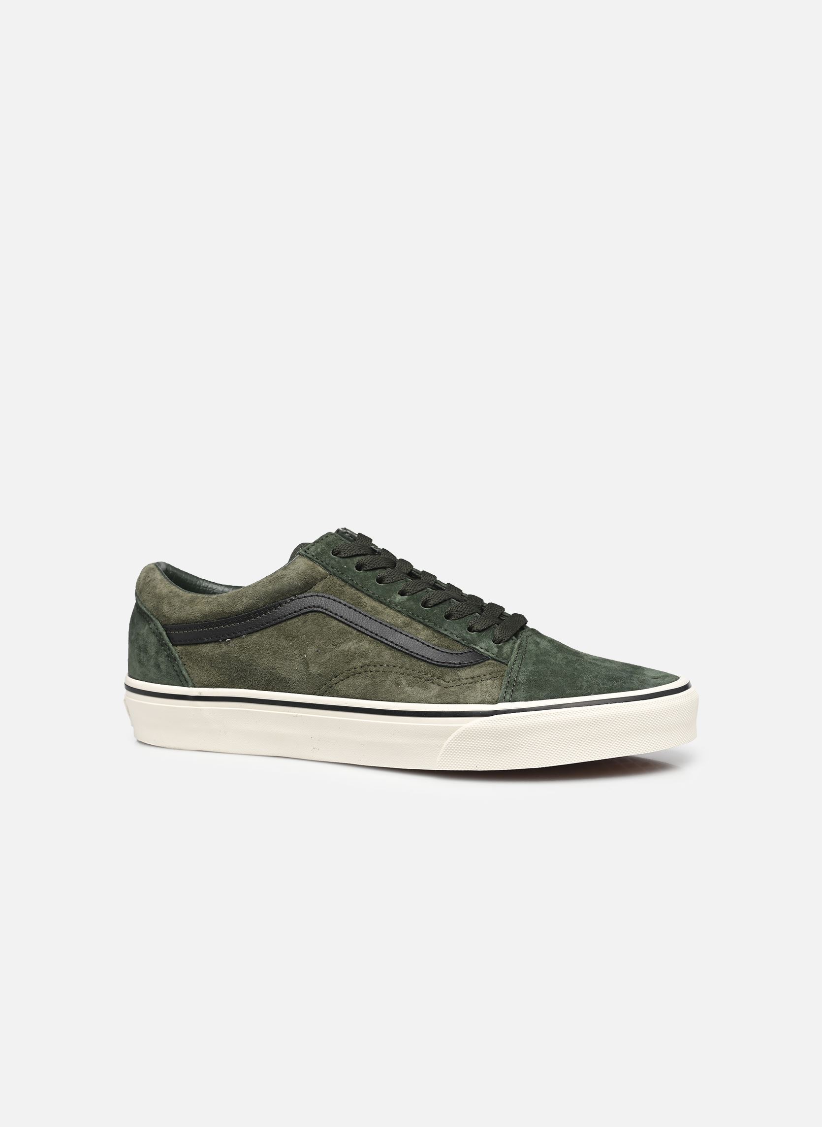 Baskets basses Old Skool homme vert Vans Baskets basses Old Skool homme vert Pig Suede Green/Multi