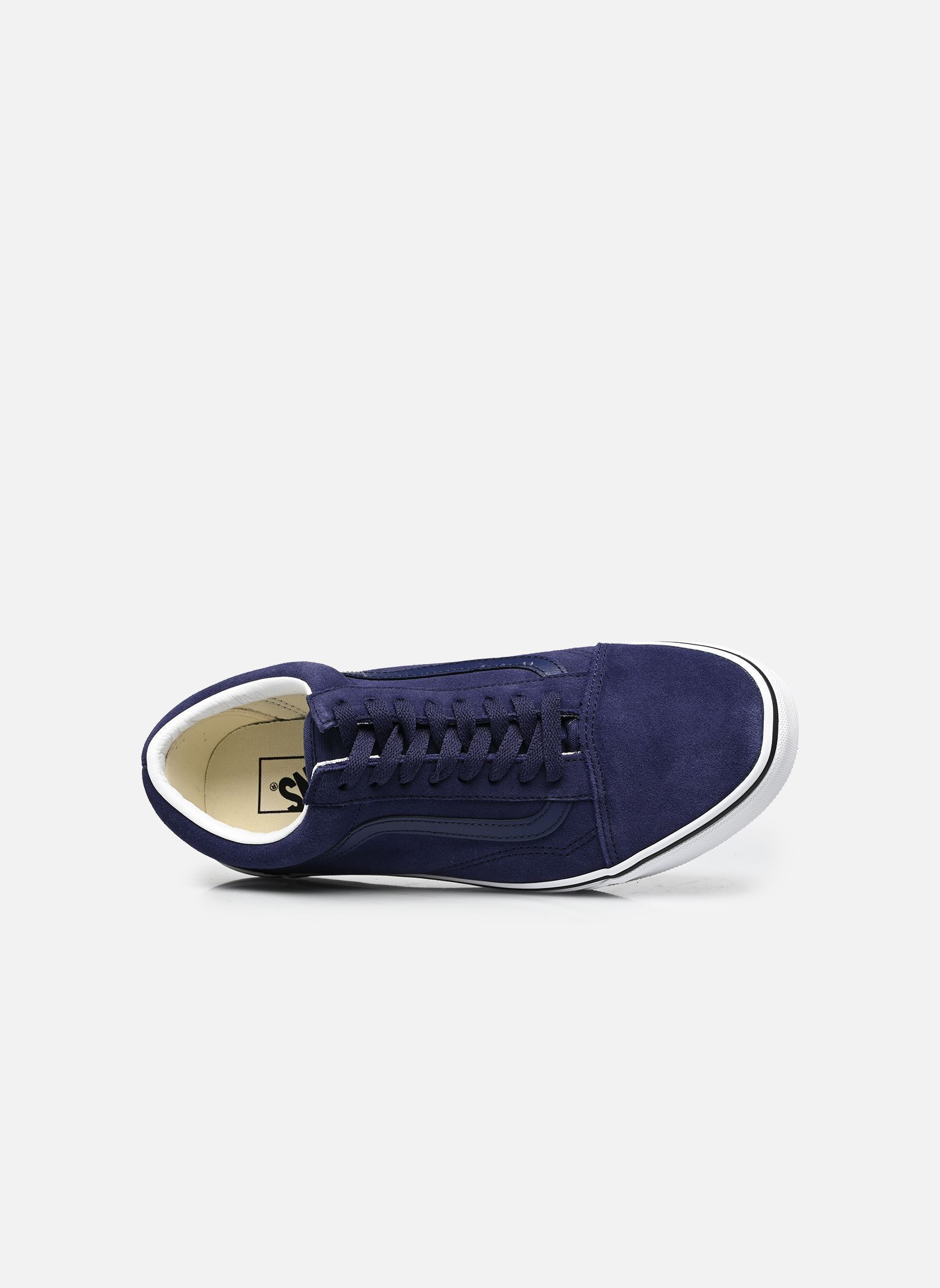 Baskets basses Old Skool homme bleu Vans Baskets basses Old Skool homme bleu SUEDE Deep Twilight