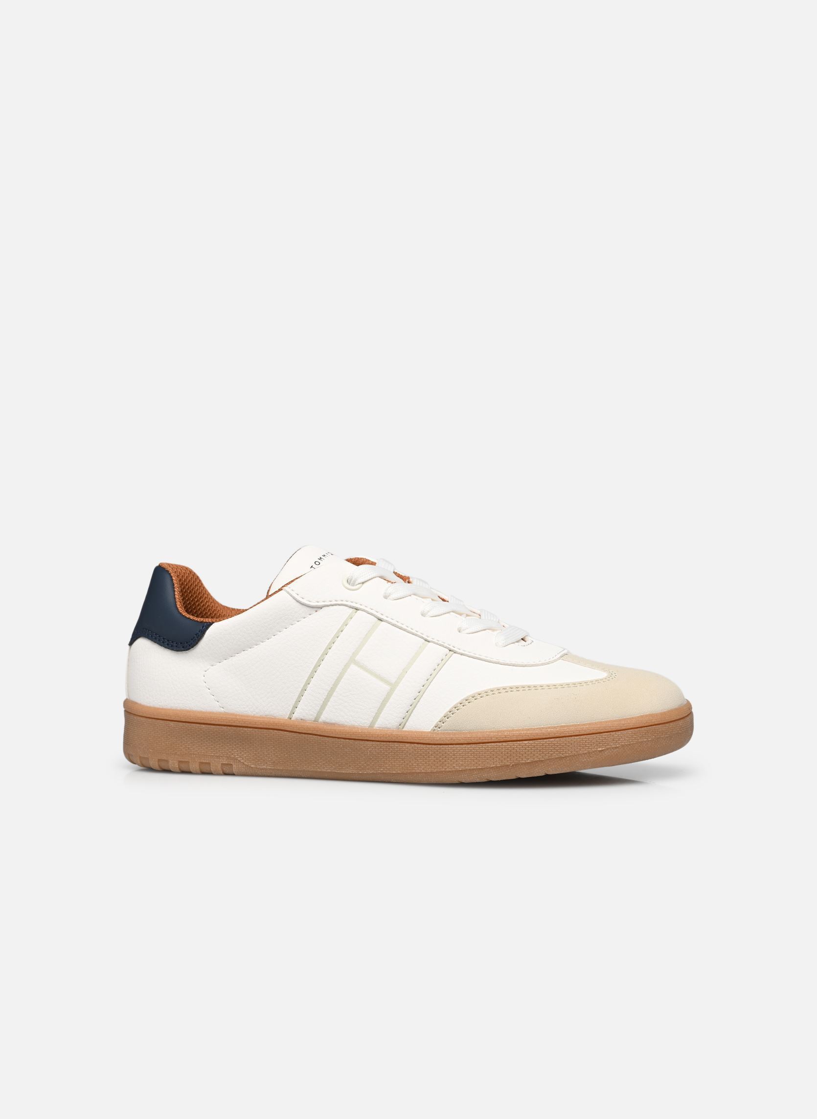 Lage sneakers Jack jongens wit Tommy Hilfiger Lage sneakers Jack jongens wit BEIGE/OFF WHITE/BLUE