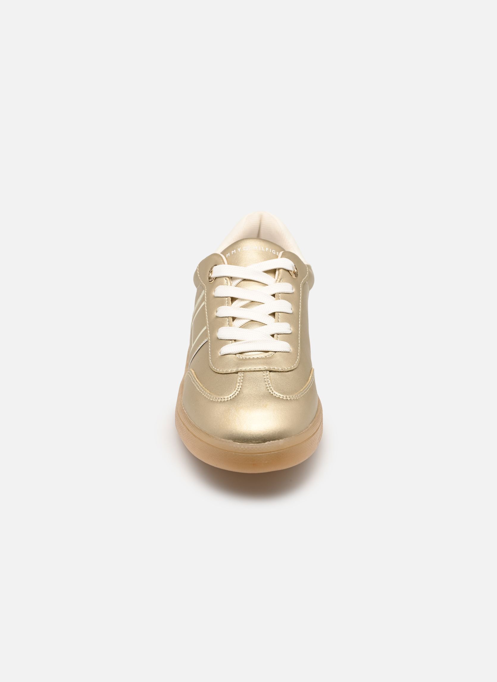 Niedrige Sneaker Jack mädchen gold und bronze Tommy Hilfiger Niedrige Sneaker Jack mädchen gold und bronze PLATINUM/OFF WHITE