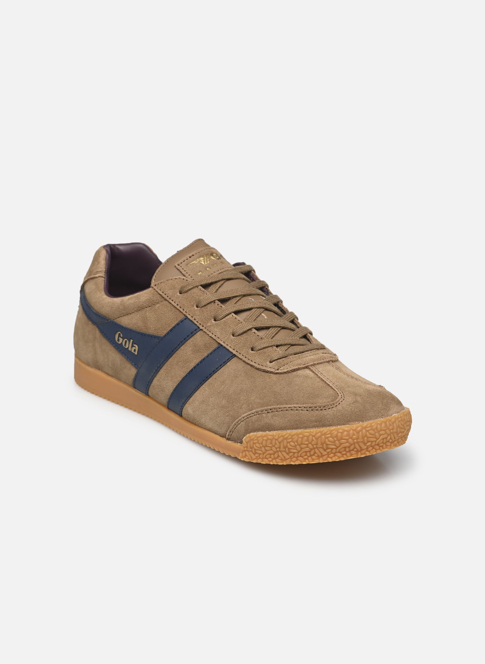 Baskets basses Harrier Suede M homme marron Gola Baskets basses Harrier Suede M homme marron KHAKI/NAVY M
