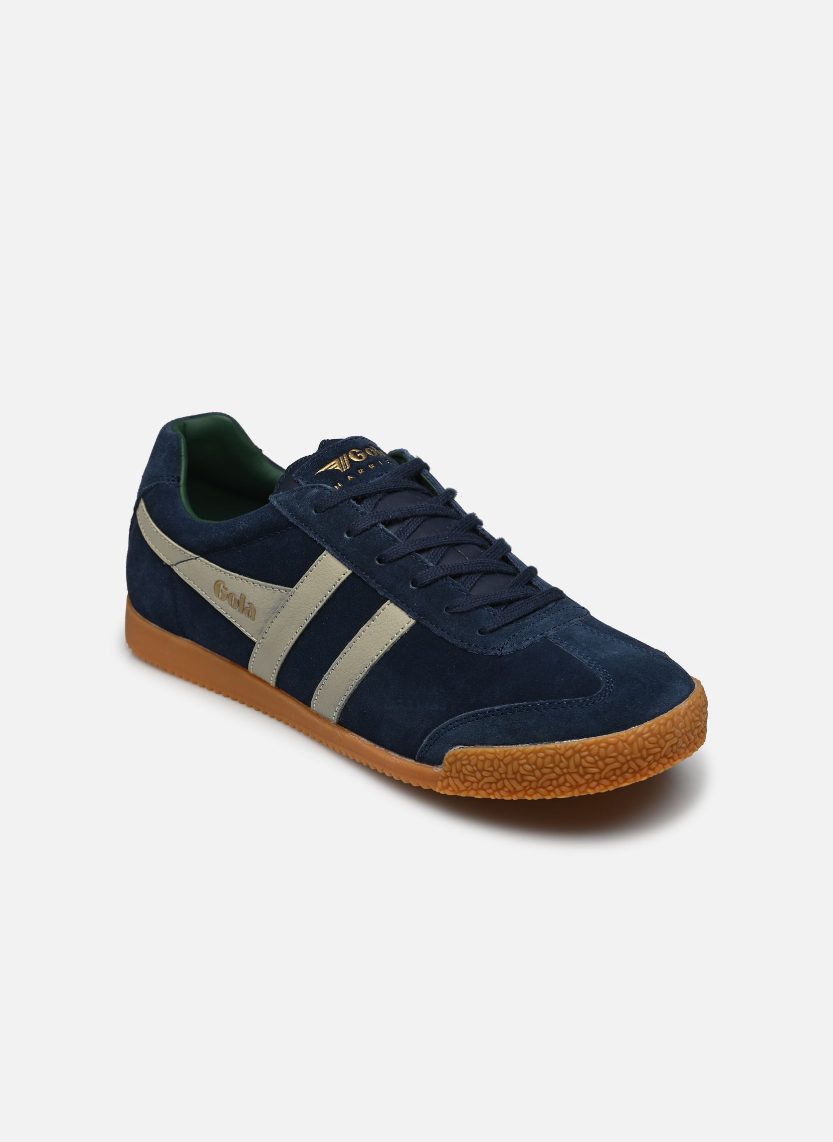 Baskets basses Harrier Suede M homme bleu Gola Baskets basses Harrier Suede M homme bleu NAVYFEATHER GREYEVERGREEN