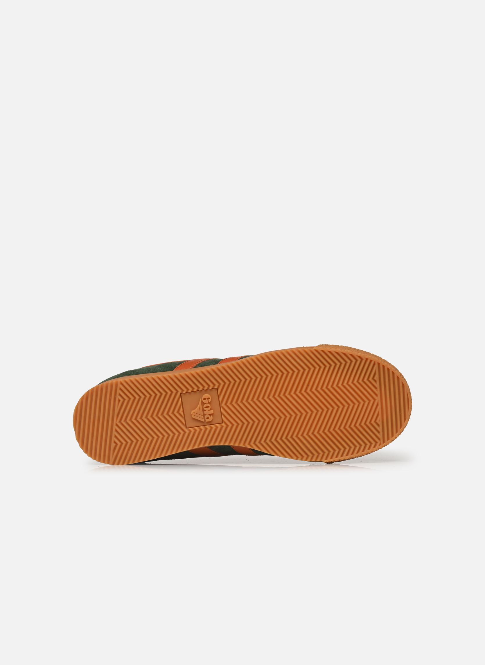 Baskets basses Harrier Suede M homme vert Gola Baskets basses Harrier Suede M homme vert EVERGREEN/MOODY ORANGE/NAVY