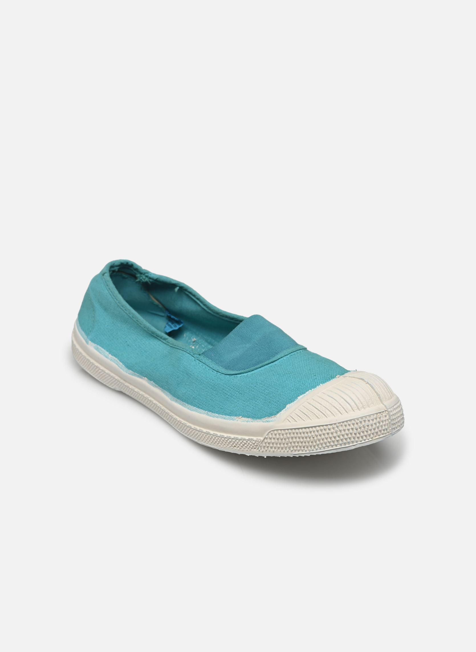 Baskets Tennis Elastique F femme bleu Bensimon Baskets Tennis Elastique F femme bleu TURQUOISE