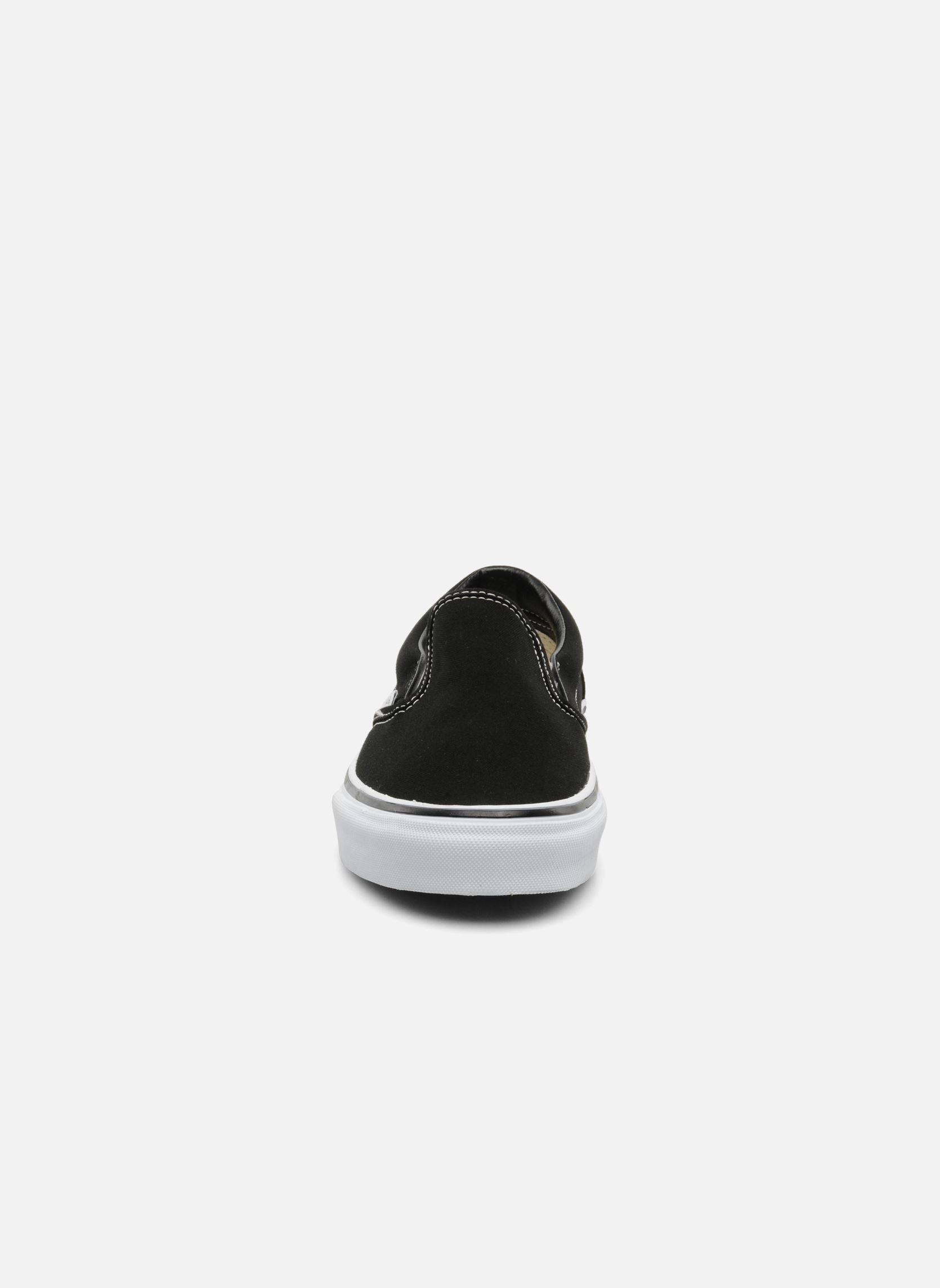 Leinen-Sneaker Classic Slip-On herren schwarz Vans Leinen-Sneaker Classic Slip-On herren schwarz BLACK