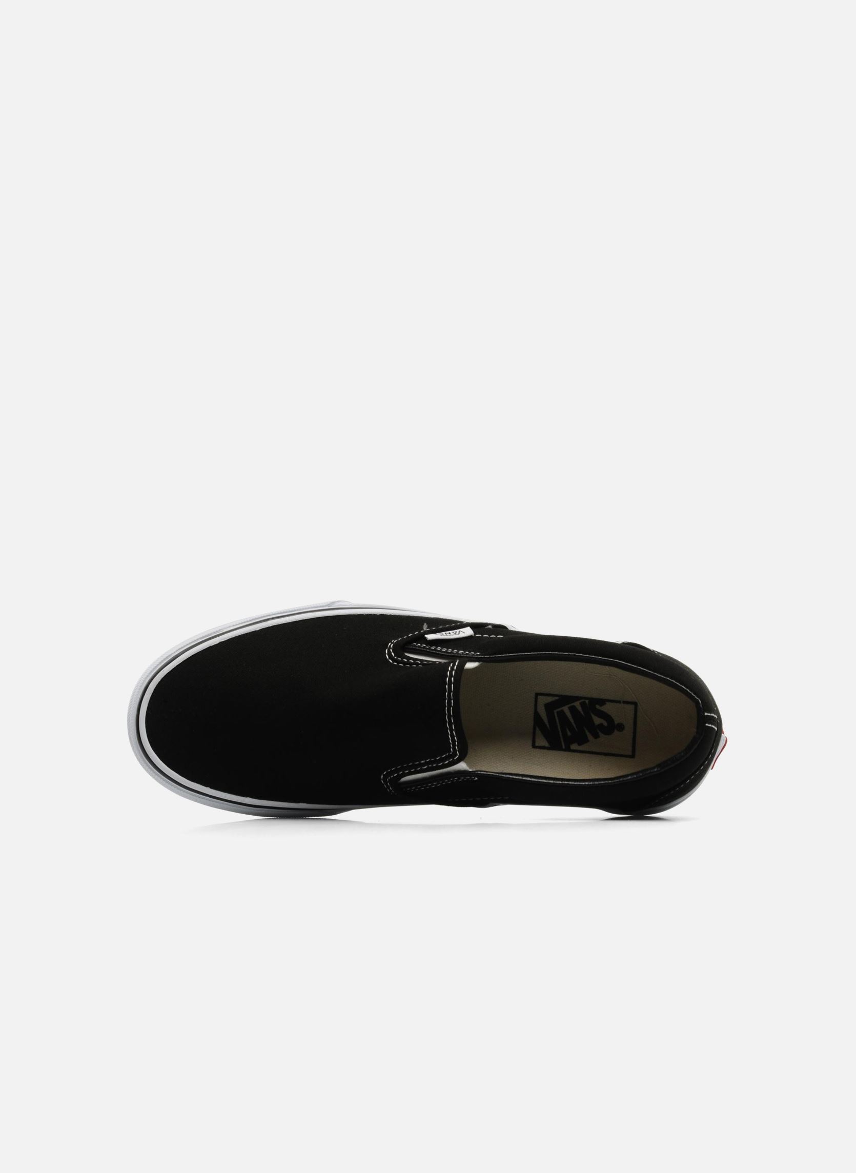 Leinen-Sneaker Classic Slip-On herren schwarz Vans Leinen-Sneaker Classic Slip-On herren schwarz BLACK