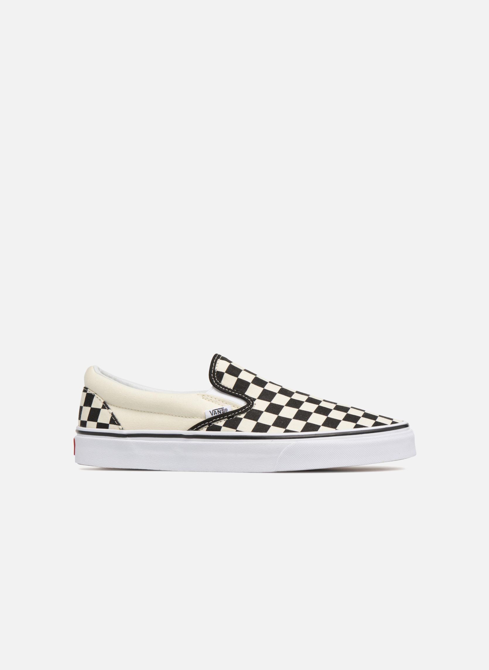Print sneakers Classic Slip-On heren zwart Vans Print sneakers Classic Slip-On heren zwart (CHECKERBOARD) BLACKWHITE