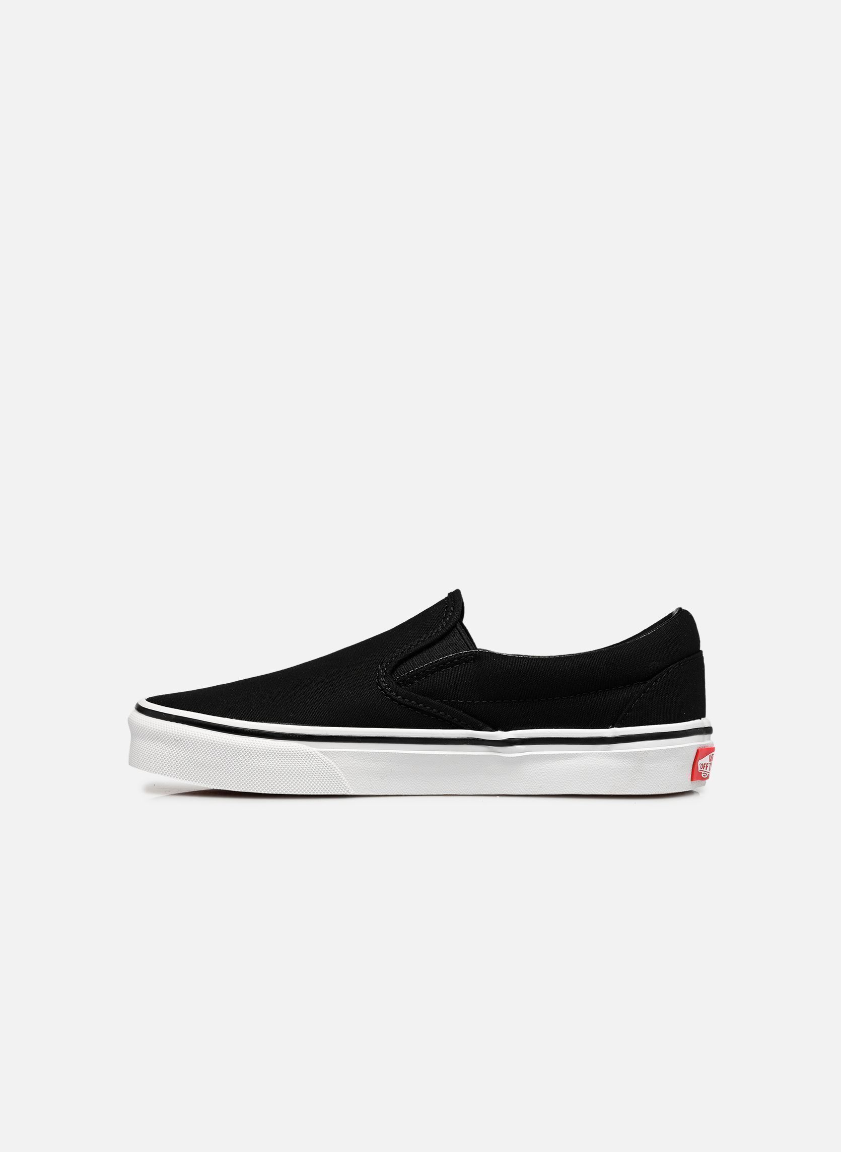 Baskets toile Classic Slip-On noir Vans Baskets toile Classic Slip-On noir BLACK/RED