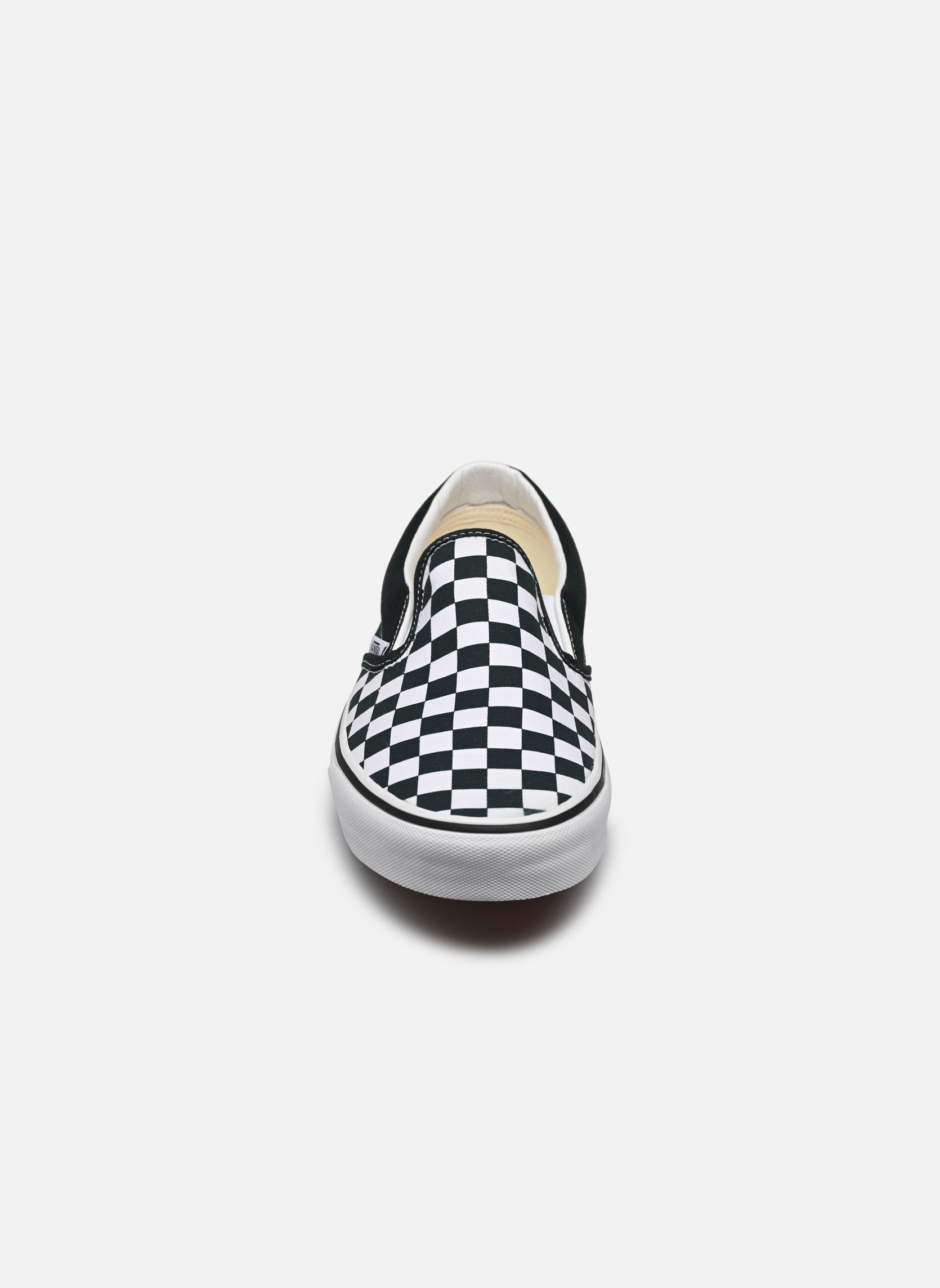 Leinen-Sneaker Classic Slip-On herren schwarz Vans Leinen-Sneaker Classic Slip-On herren schwarz COLOR THEORY CHECKERBOARD SCAR