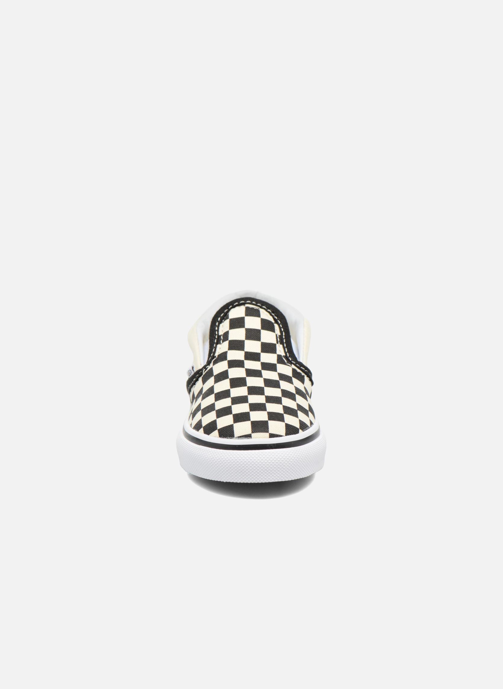 Baskets basses Classic Slip-on BB garçon multicolore Vans Baskets basses Classic Slip-on BB garçon multicolore BLACK AND WHITE CHECKERWHITE