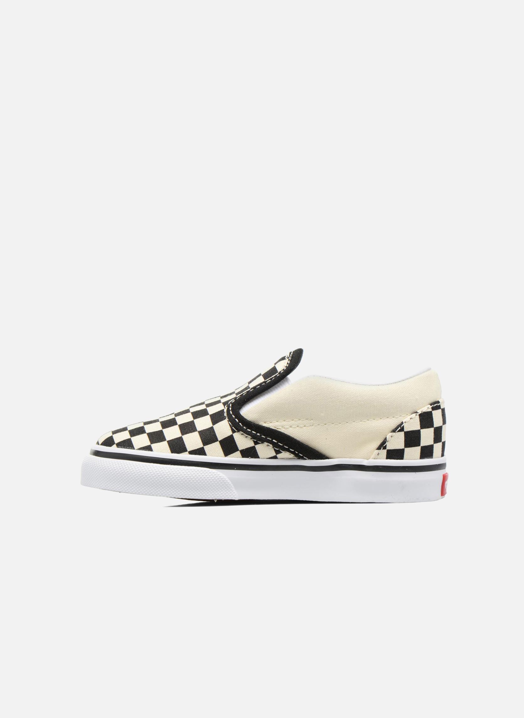 Baskets basses Classic Slip-on BB garçon multicolore Vans Baskets basses Classic Slip-on BB garçon multicolore BLACK AND WHITE CHECKERWHITE