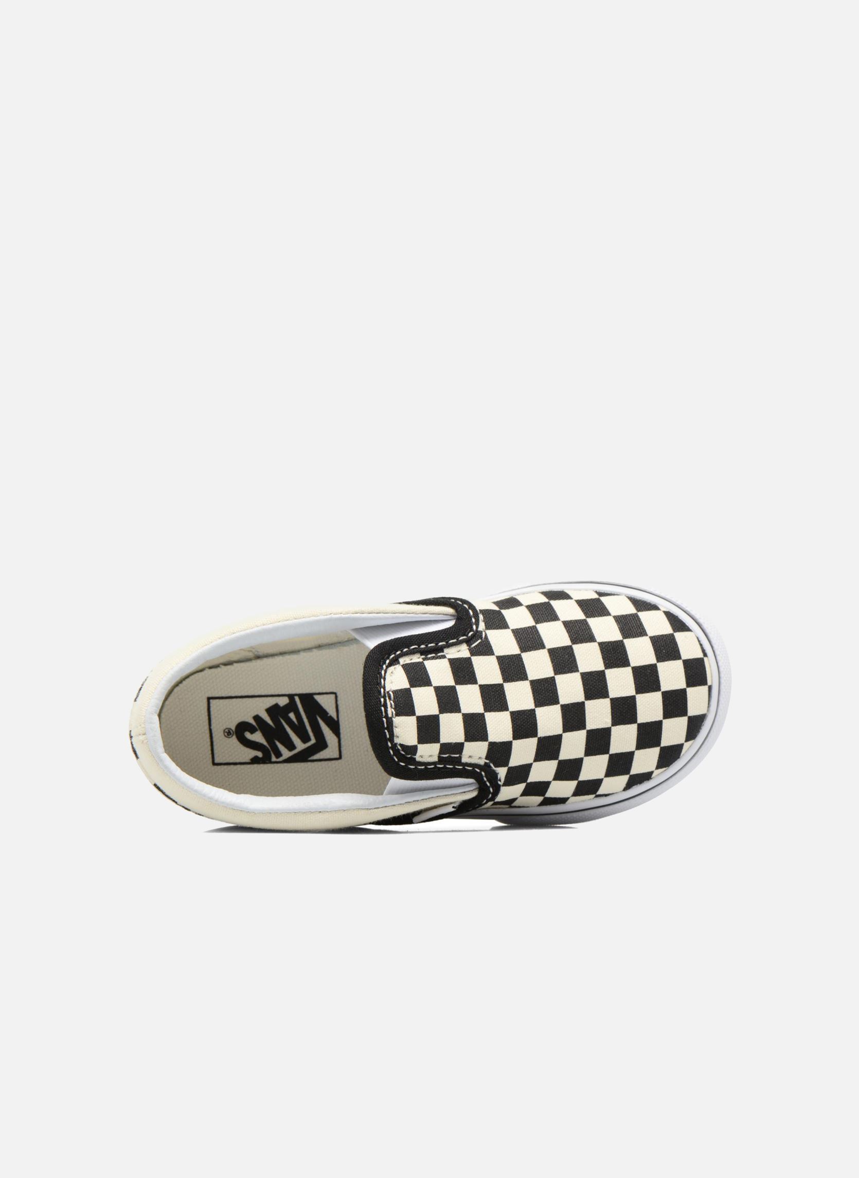 Baskets basses Classic Slip-on BB garçon multicolore Vans Baskets basses Classic Slip-on BB garçon multicolore BLACK AND WHITE CHECKERWHITE