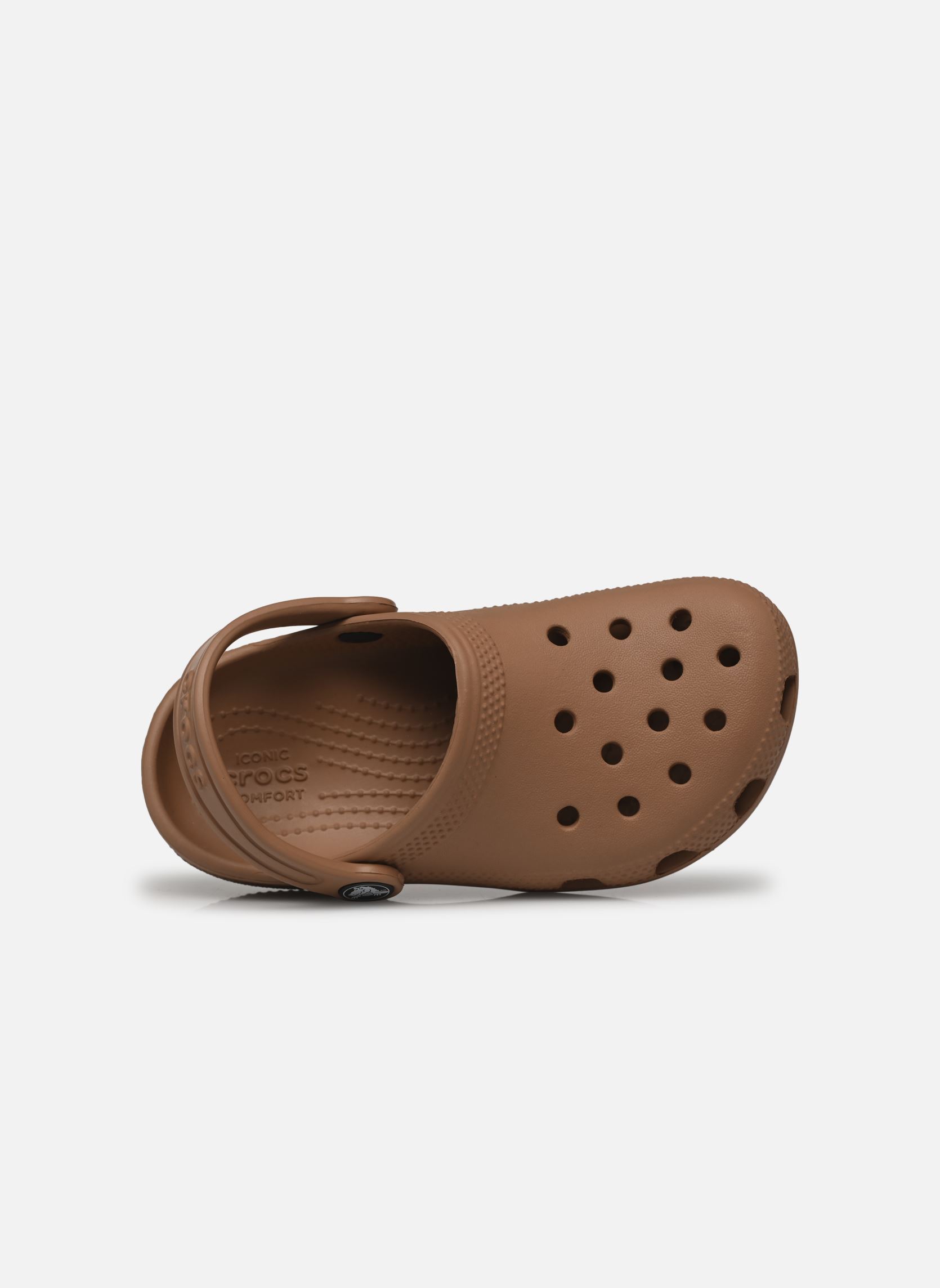 Mules et sabots Classic Clog K marron Crocs Mules et sabots Classic Clog K marron Milk chocolate