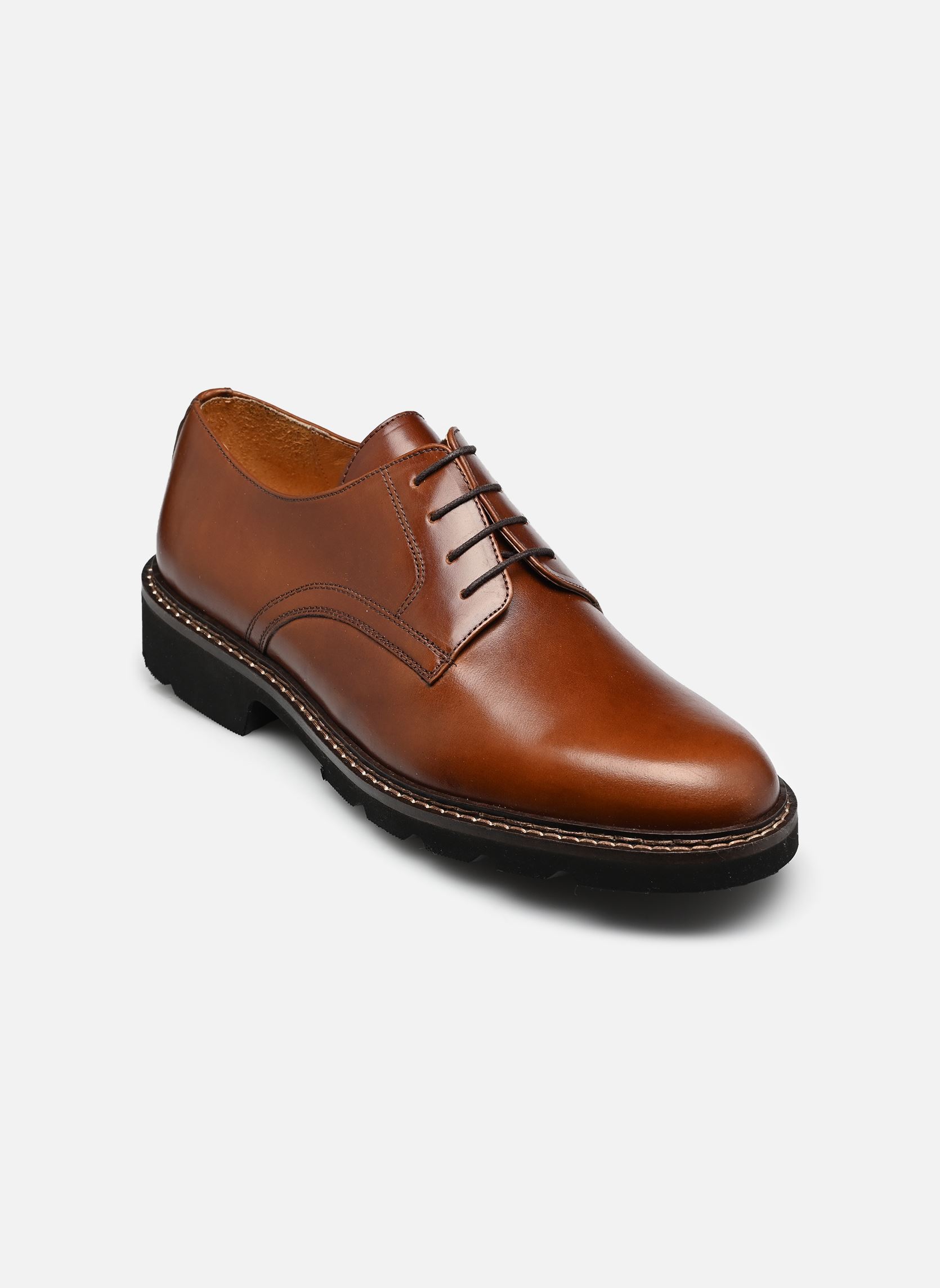 Derbys Harvard herren braun Brett & Sons Derbys Harvard herren braun COGNAC