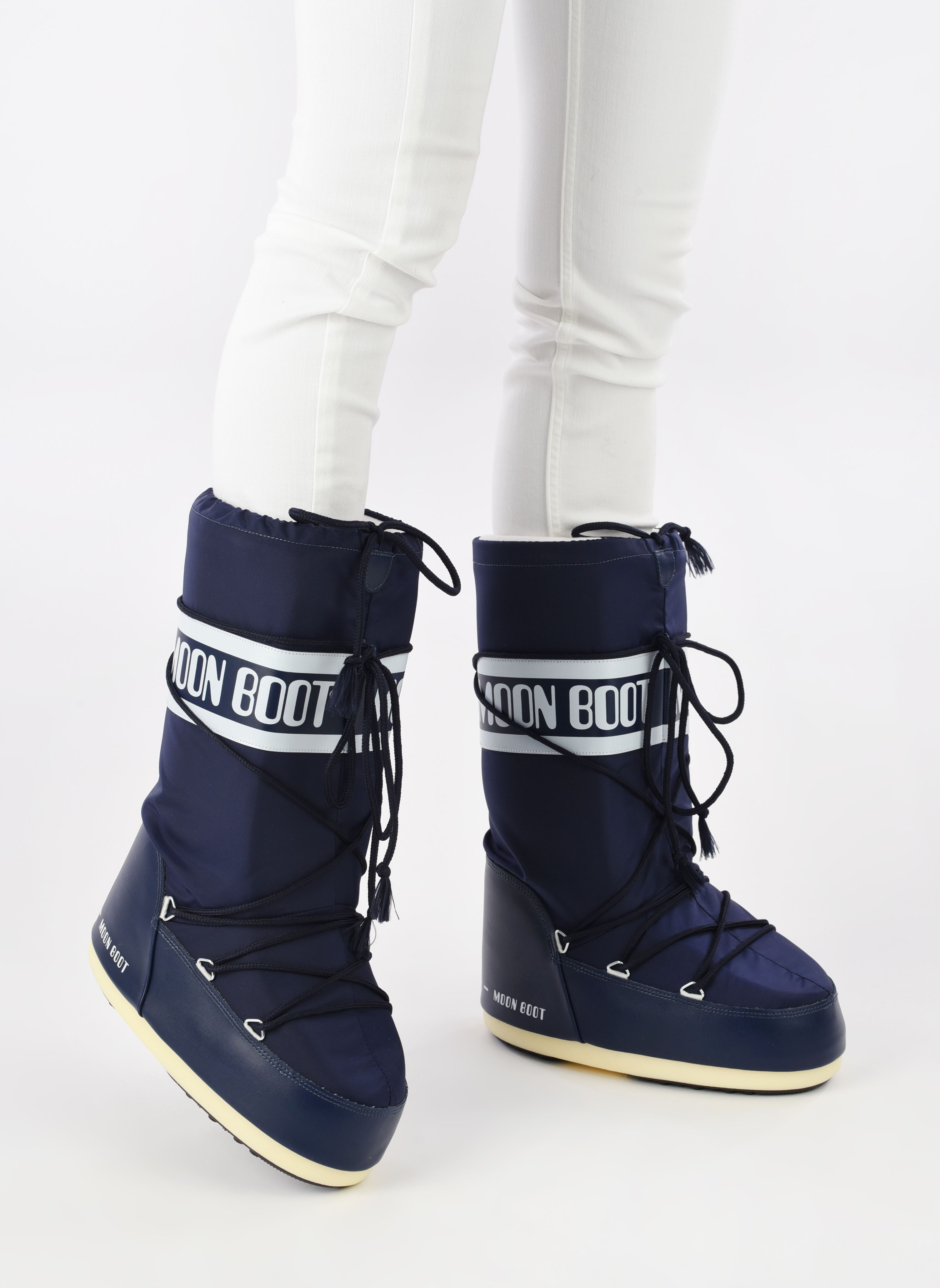Schneestiefel MB ICON NYLON blau Moon Boot Schneestiefel MB ICON NYLON blau F003 BLUE