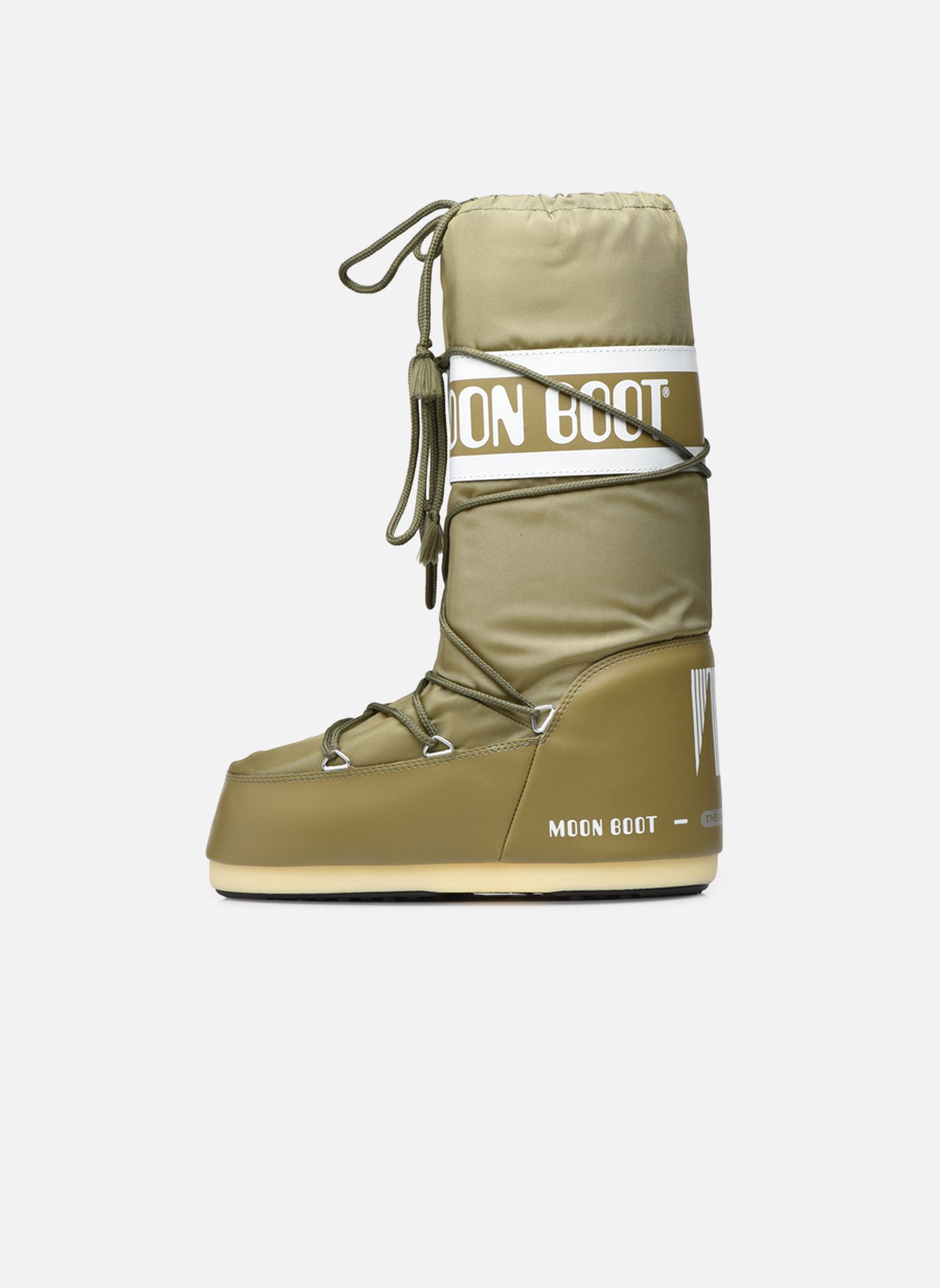 Bottes de neige MB ICON NYLON femme vert Moon Boot Bottes de neige MB ICON NYLON femme vert KHAKI