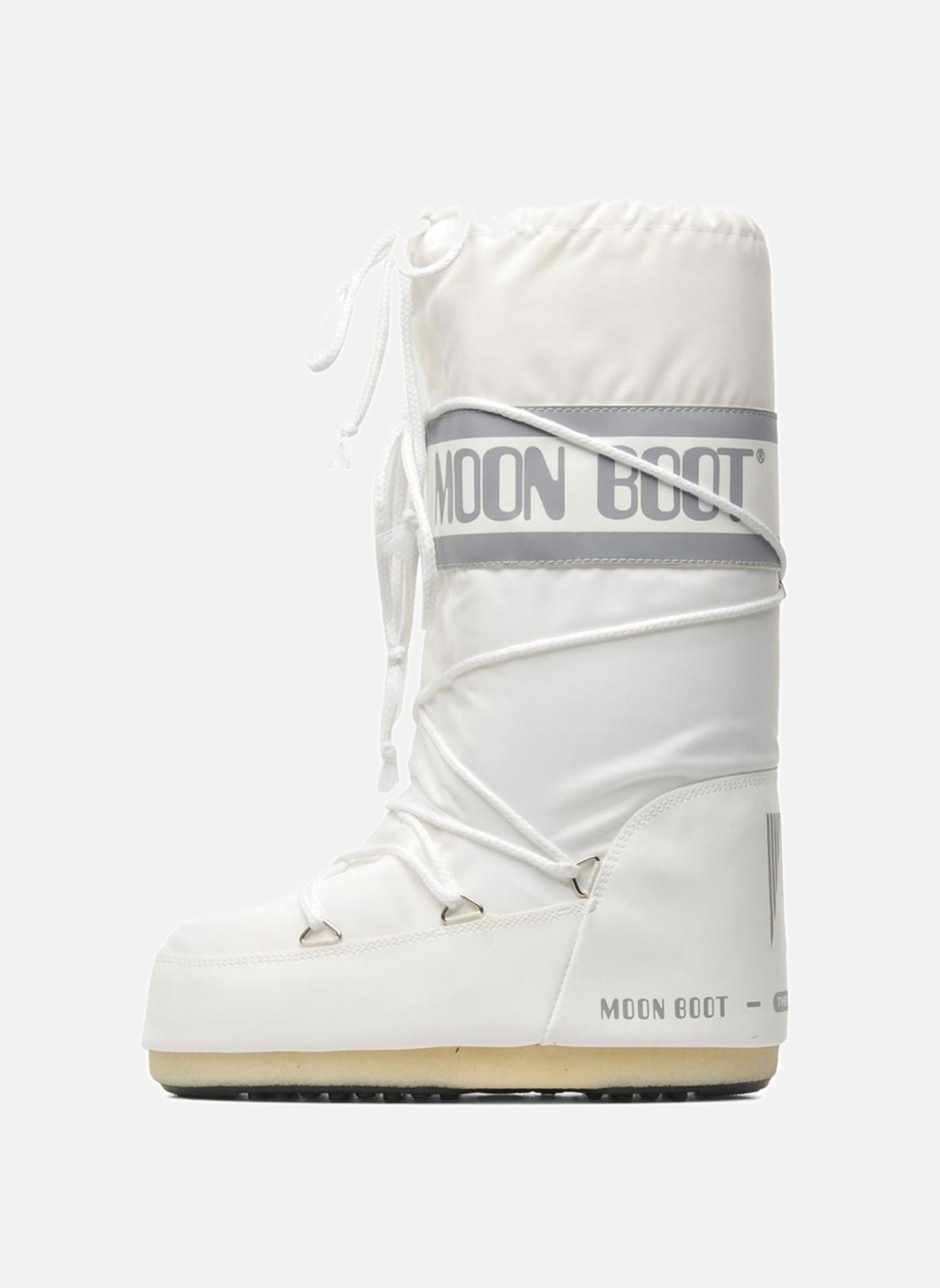 Schneestiefel MB ICON NYLON damen weiß Moon Boot Schneestiefel MB ICON NYLON damen weiß A001 WHITE
