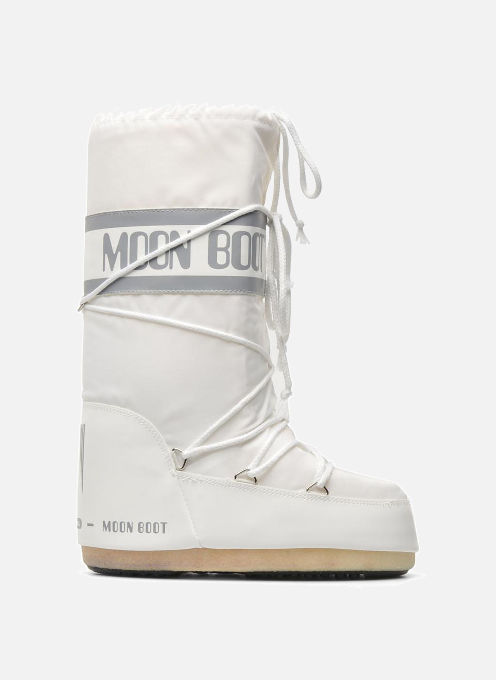 Schneestiefel MB ICON NYLON damen weiß Moon Boot Schneestiefel MB ICON NYLON damen weiß A001 WHITE