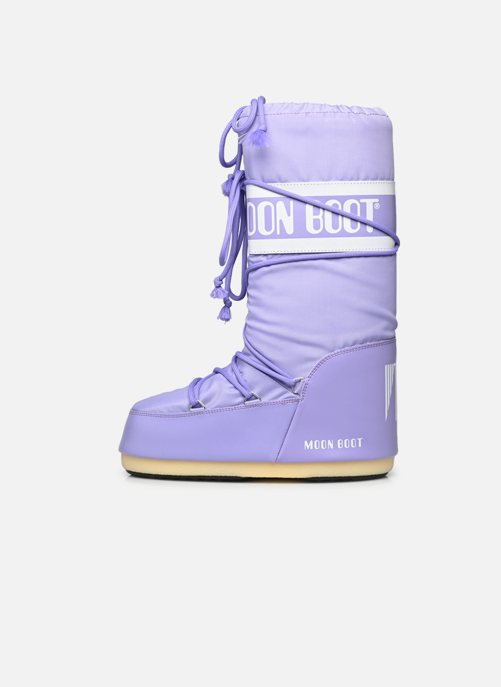 Bottes de neige MB ICON NYLON femme violet Moon Boot Bottes de neige MB ICON NYLON femme violet LILAC