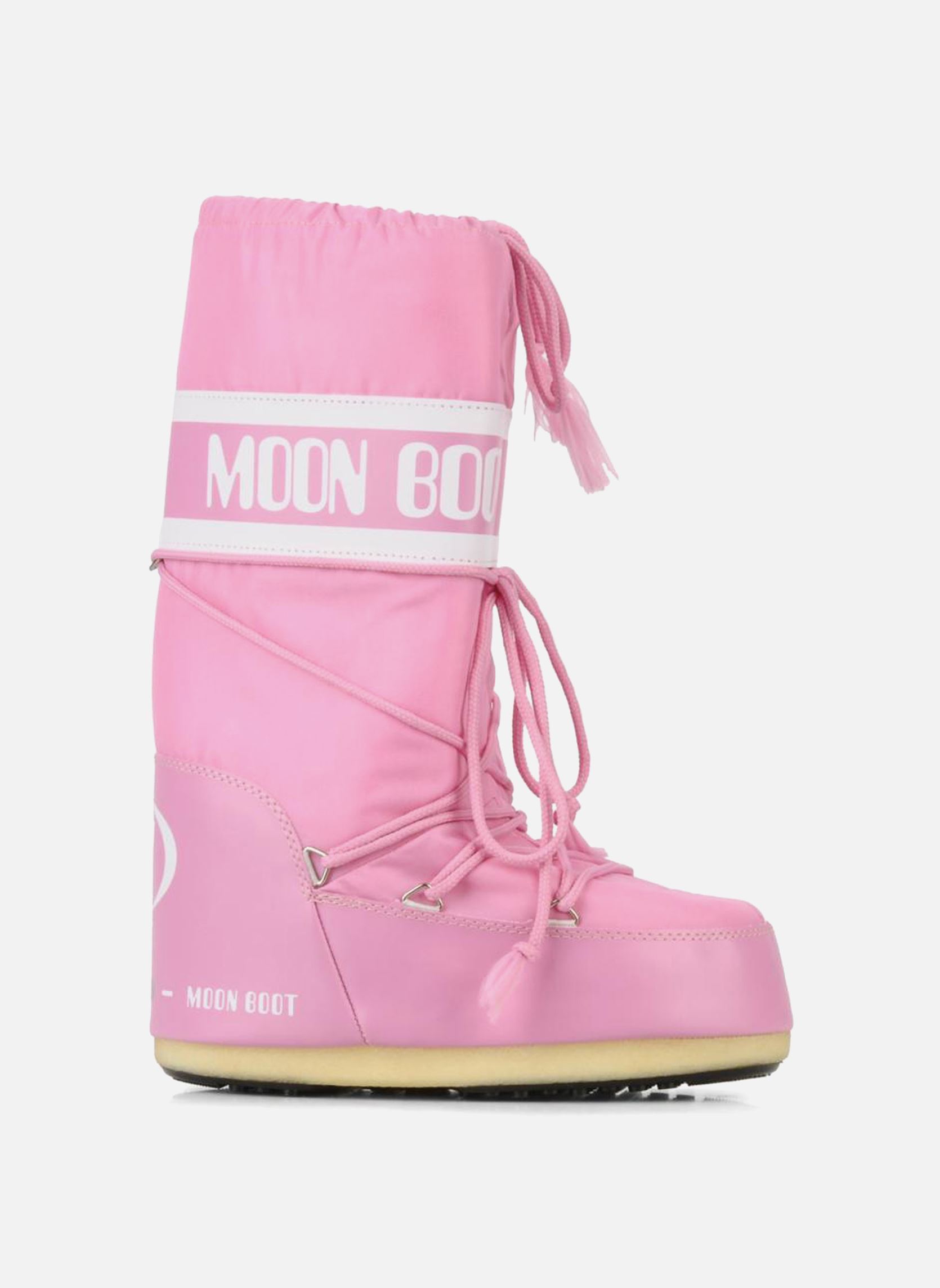 Bottes de neige MB ICON NYLON femme rose Moon Boot Bottes de neige MB ICON NYLON femme rose J001 PINK