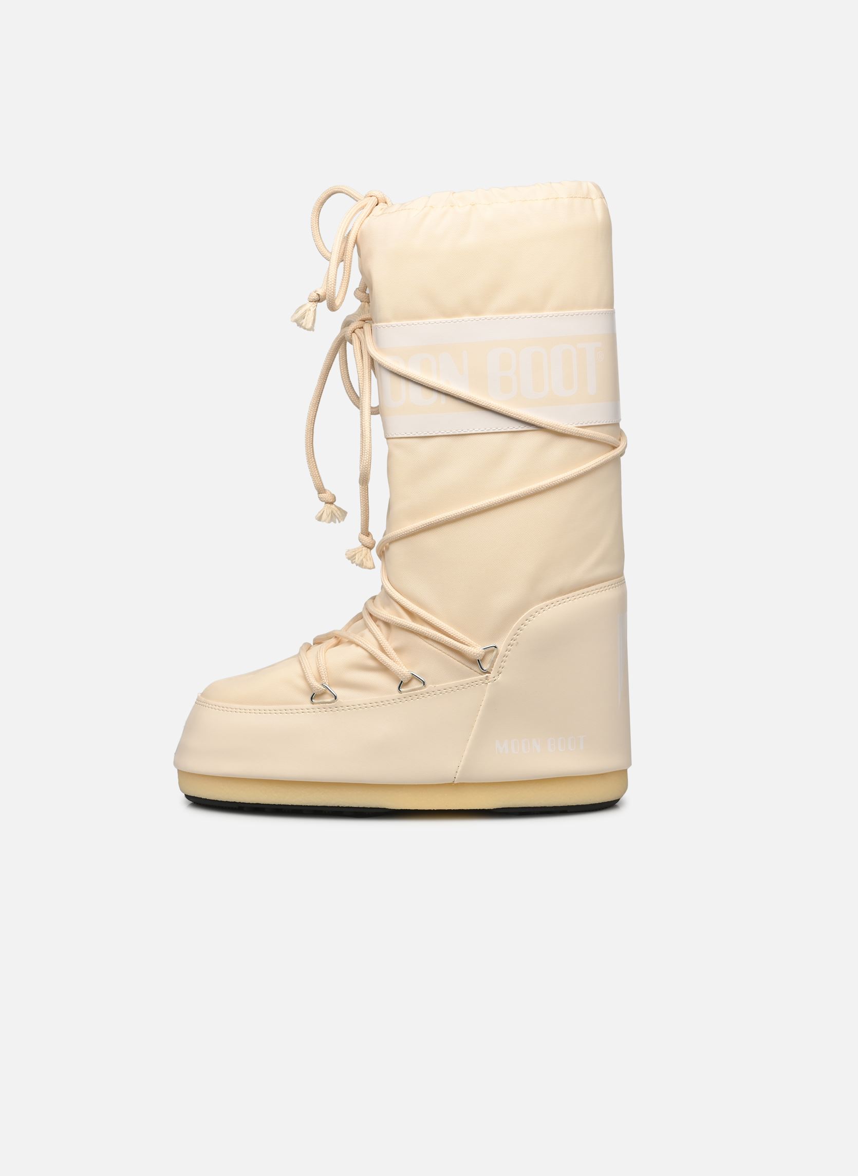 Snowboots MB ICON NYLON dames wit Moon Boot Snowboots MB ICON NYLON dames wit L002 CREAM