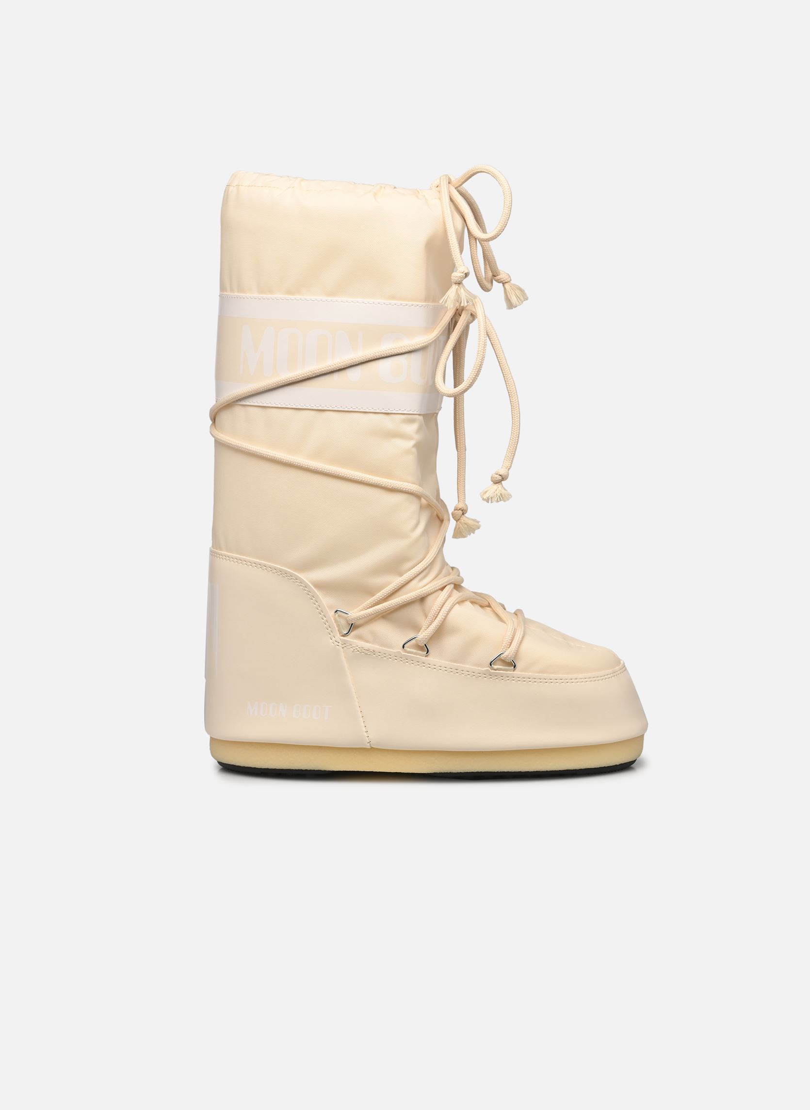 Snowboots MB ICON NYLON dames wit Moon Boot Snowboots MB ICON NYLON dames wit L002 CREAM