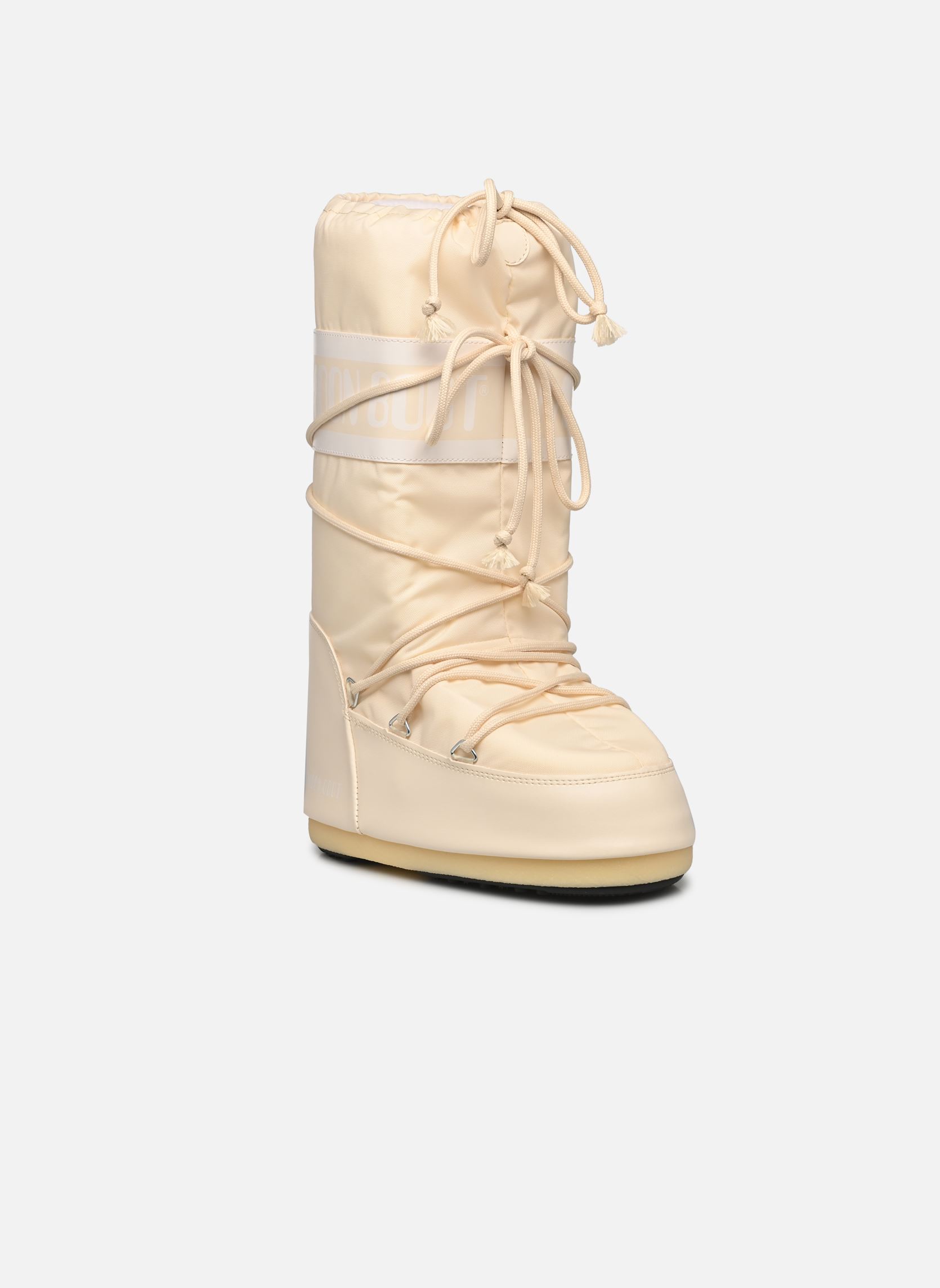 Snowboots MB ICON NYLON dames wit Moon Boot Snowboots MB ICON NYLON dames wit L002 CREAM