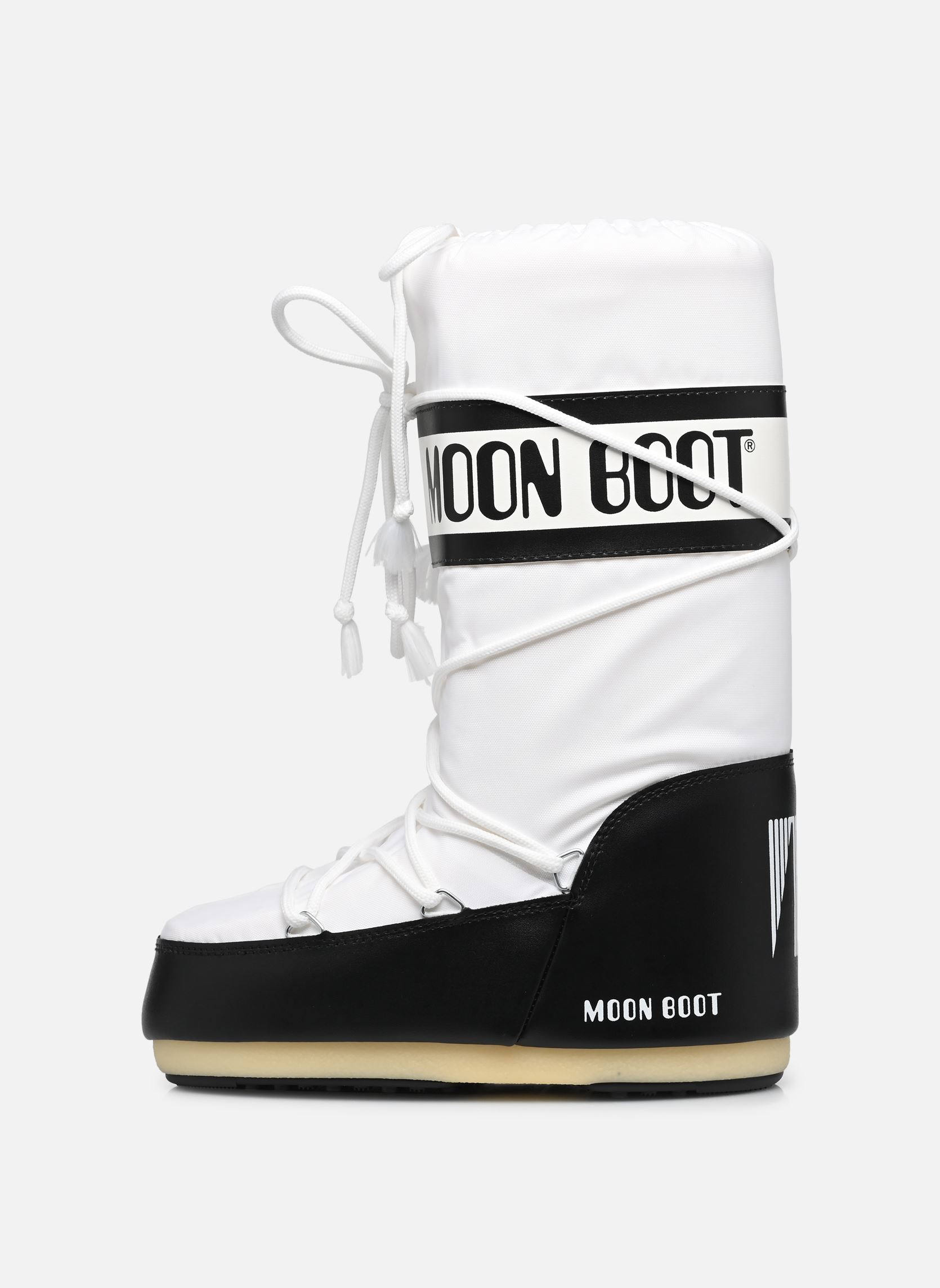 Bottes de neige MB ICON NYLON blanc Moon Boot Bottes de neige MB ICON NYLON blanc NA02 BLACK/WHITE