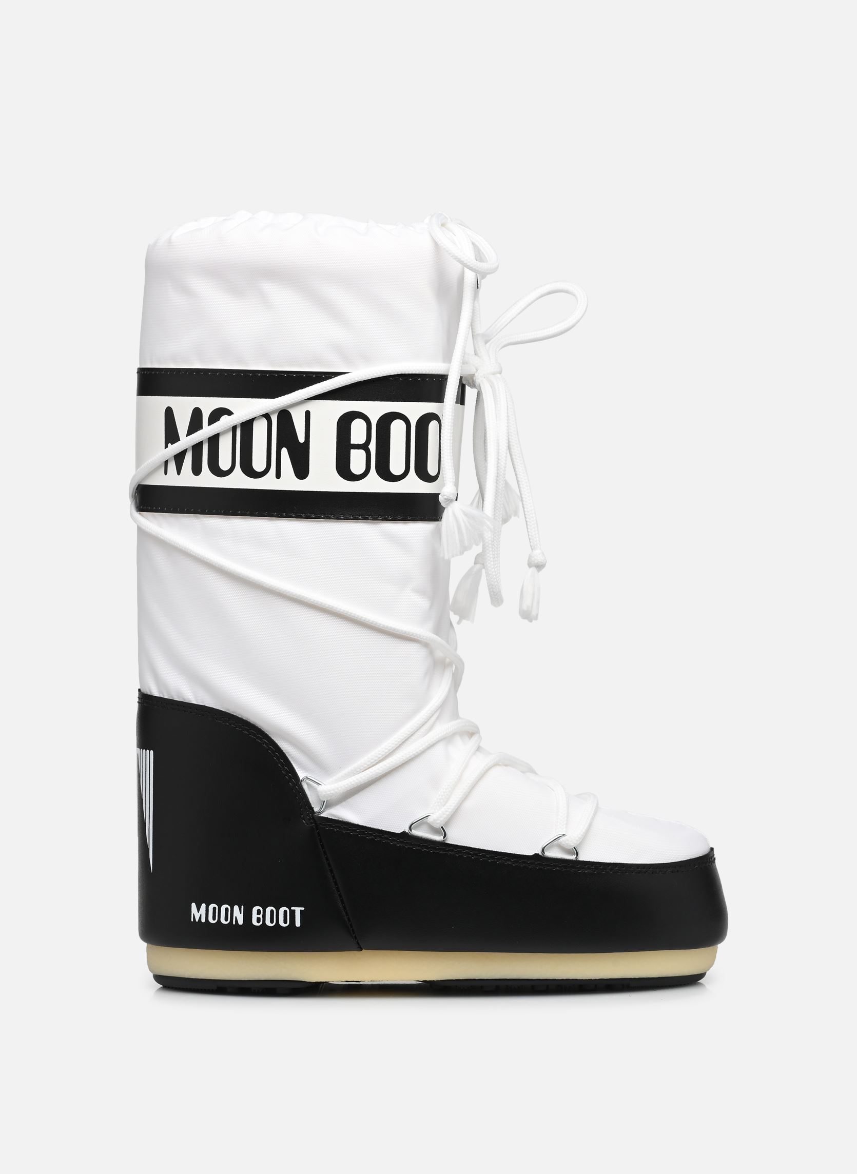 Bottes de neige MB ICON NYLON blanc Moon Boot Bottes de neige MB ICON NYLON blanc NA02 BLACK/WHITE
