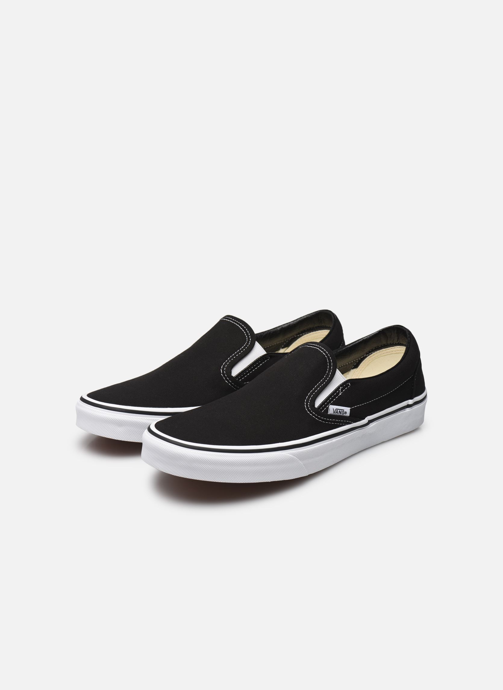 Baskets Classic Slip On W femme noir Vans Baskets Classic Slip On W femme noir BLACK
