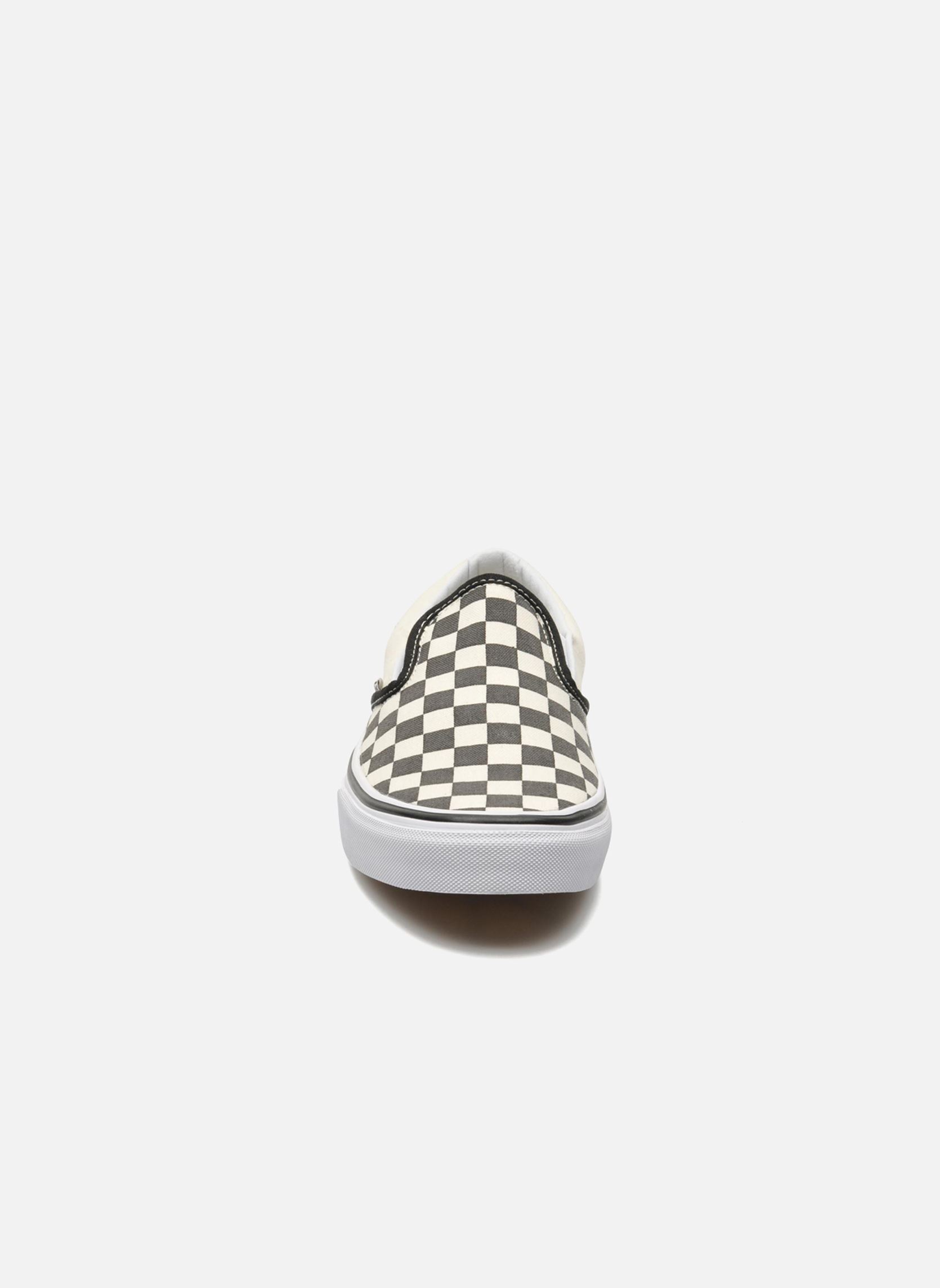 Baskets Classic Slip On W multicolore Vans Baskets Classic Slip On W multicolore (CHECKERBOARD) BLACK WHITE