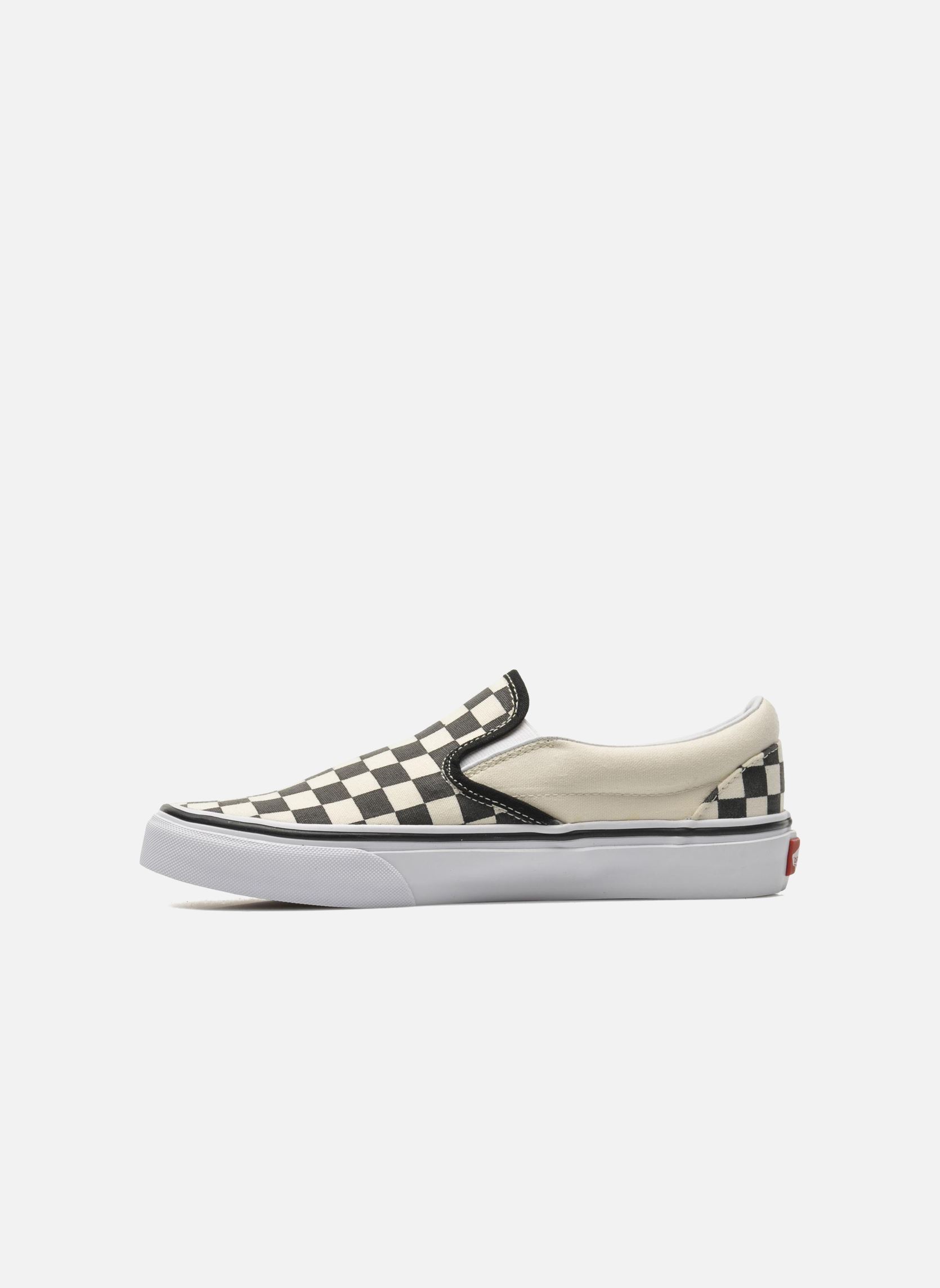 Baskets Classic Slip On W multicolore Vans Baskets Classic Slip On W multicolore (CHECKERBOARD) BLACK WHITE