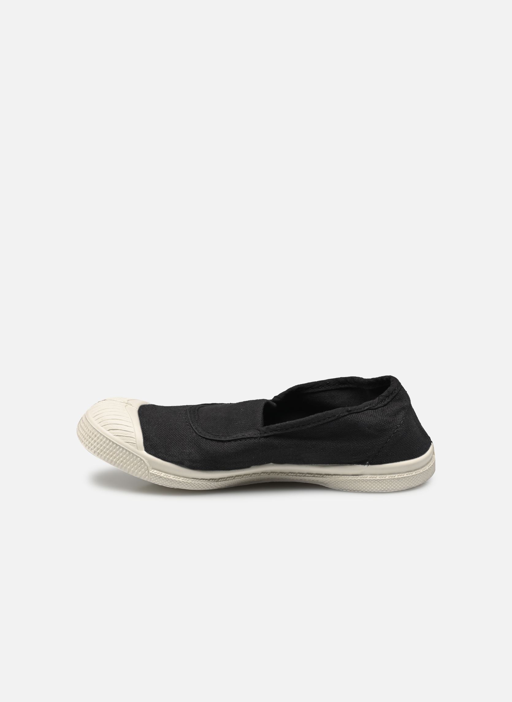 Sneakers Tennis Elastique E zwart Bensimon Sneakers Tennis Elastique E zwart CARBONE 3