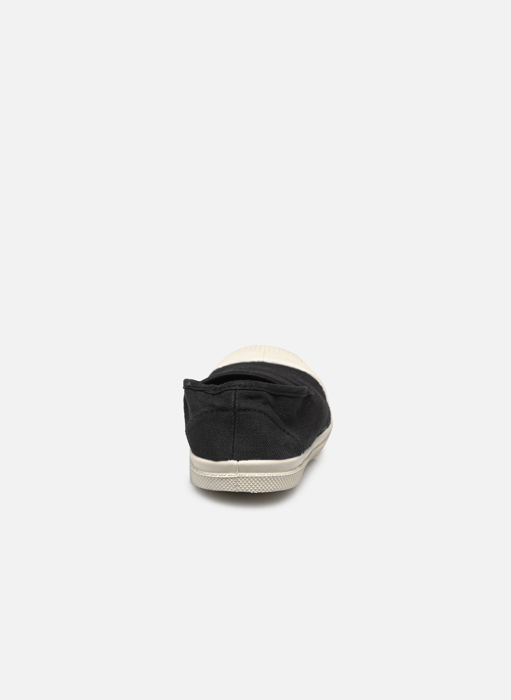 Sneakers Tennis Elastique E zwart Bensimon Sneakers Tennis Elastique E zwart CARBONE 3
