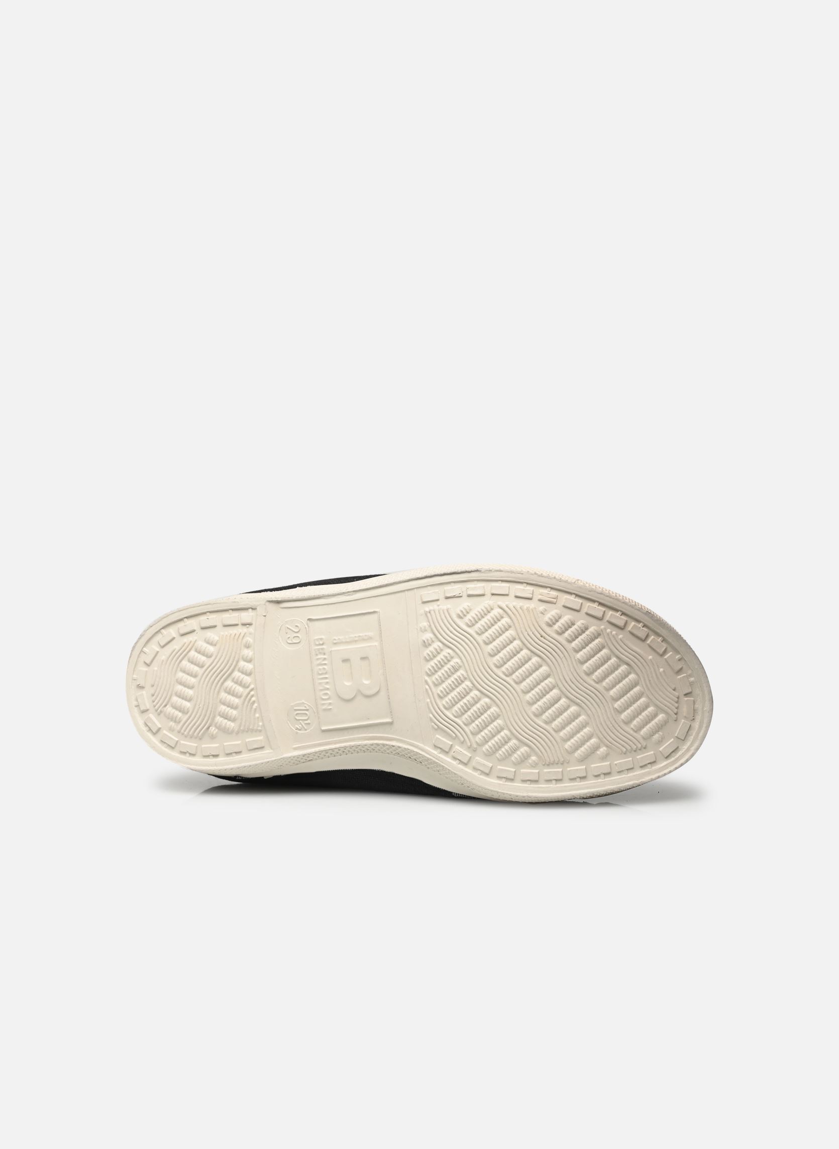 Sneakers Tennis Elastique E zwart Bensimon Sneakers Tennis Elastique E zwart CARBONE 3