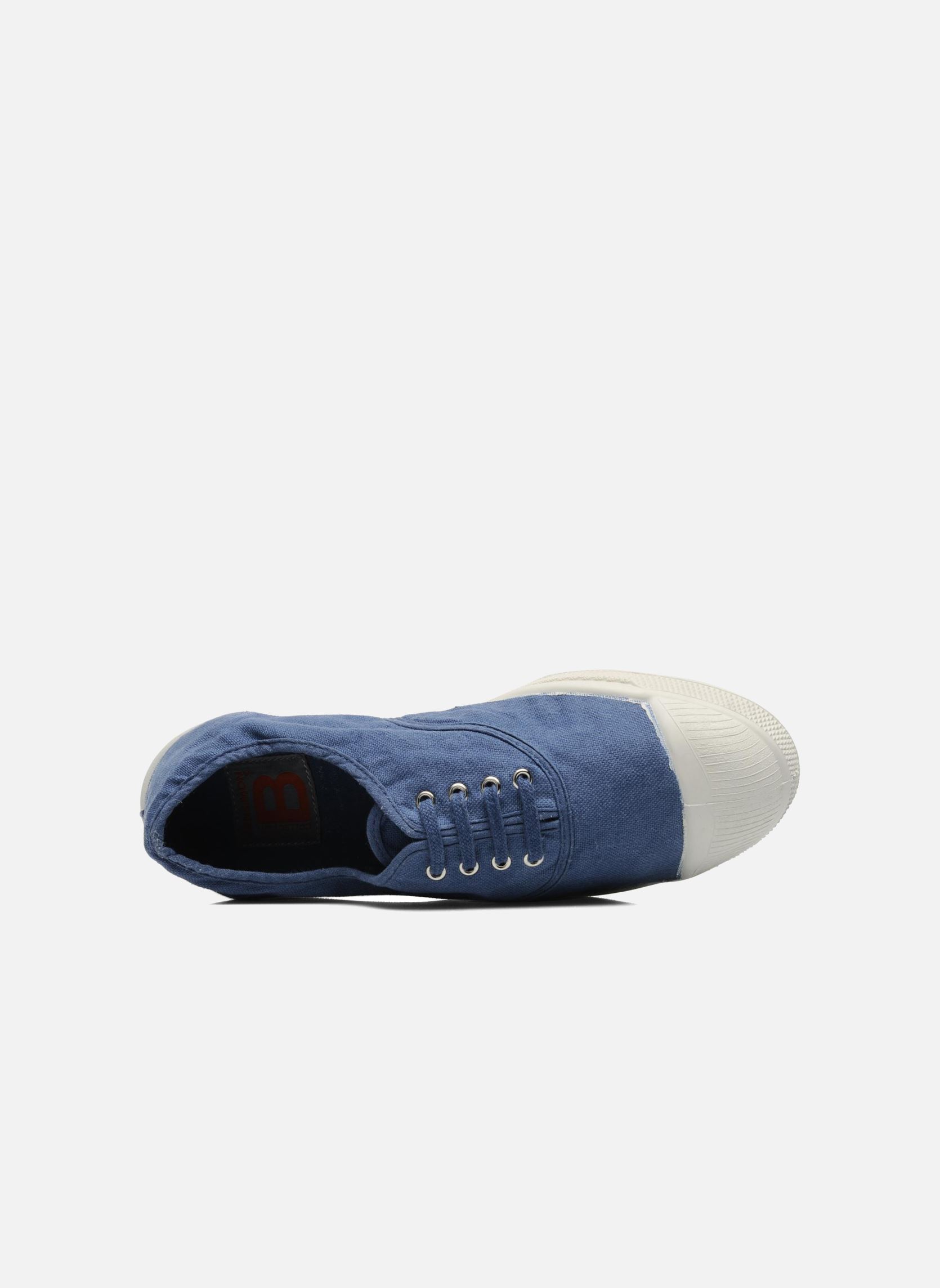 Leinen-Sneaker Tennis Lacets W damen blau Bensimon Leinen-Sneaker Tennis Lacets W damen blau DENIM