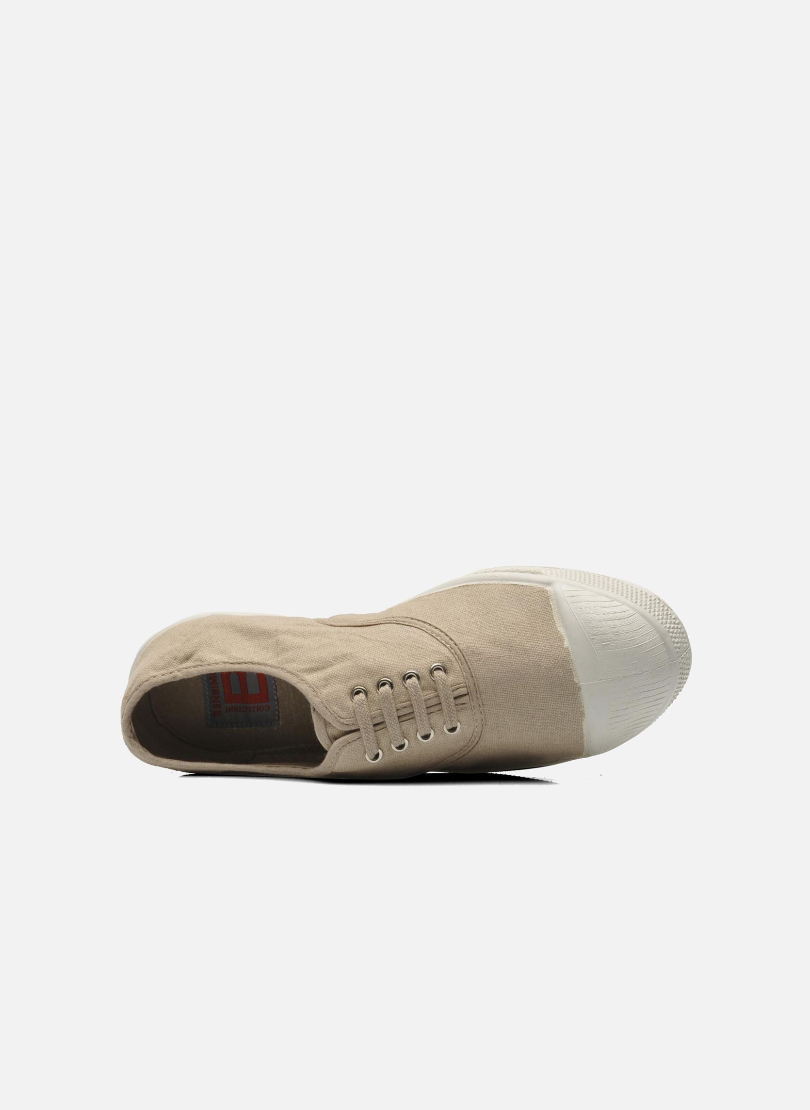Leinen-Sneaker Tennis Lacets W damen beige Bensimon Leinen-Sneaker Tennis Lacets W damen beige COQUILLE