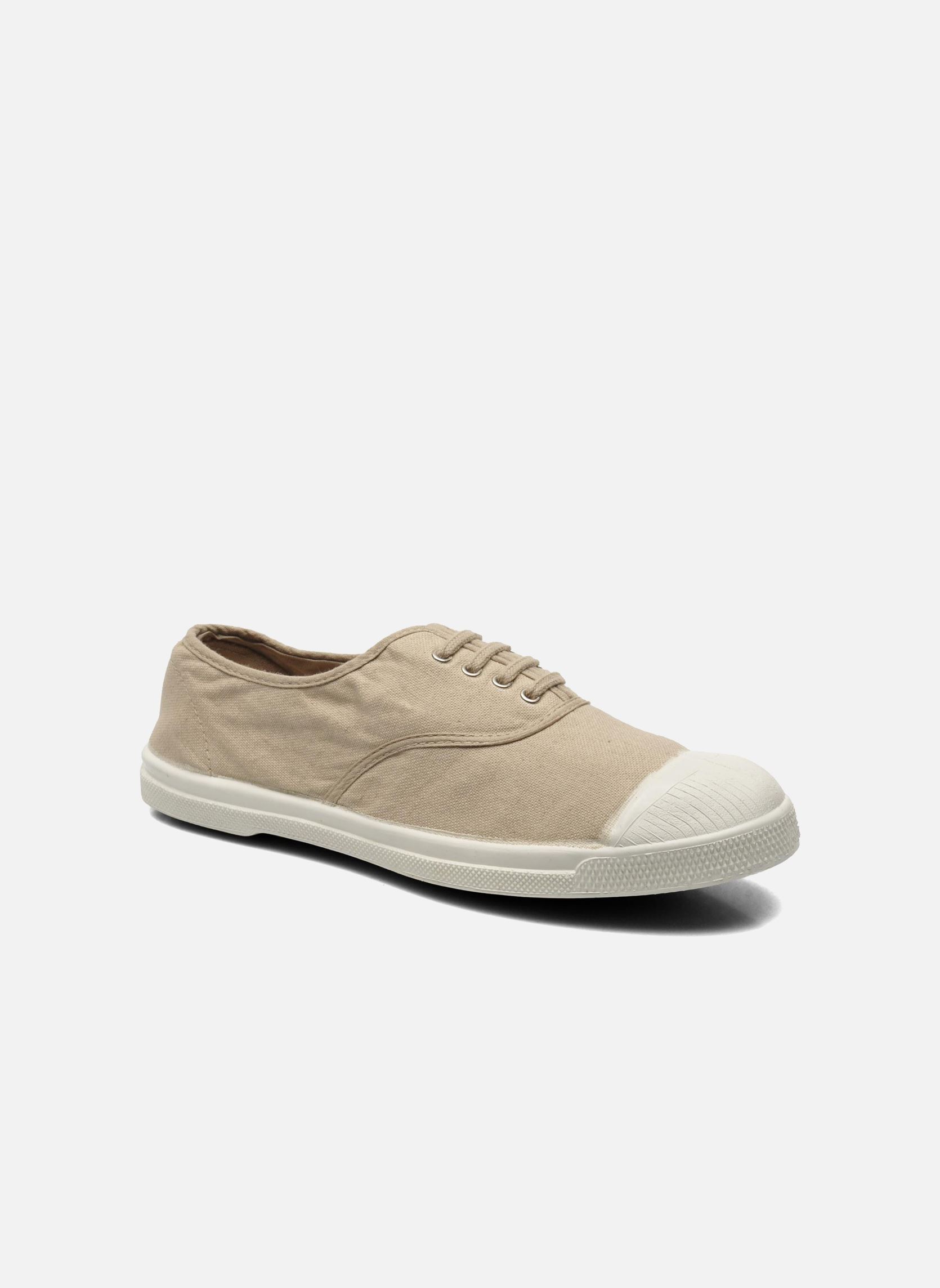 Leinen-Sneaker Tennis Lacets W damen beige Bensimon Leinen-Sneaker Tennis Lacets W damen beige COQUILLE
