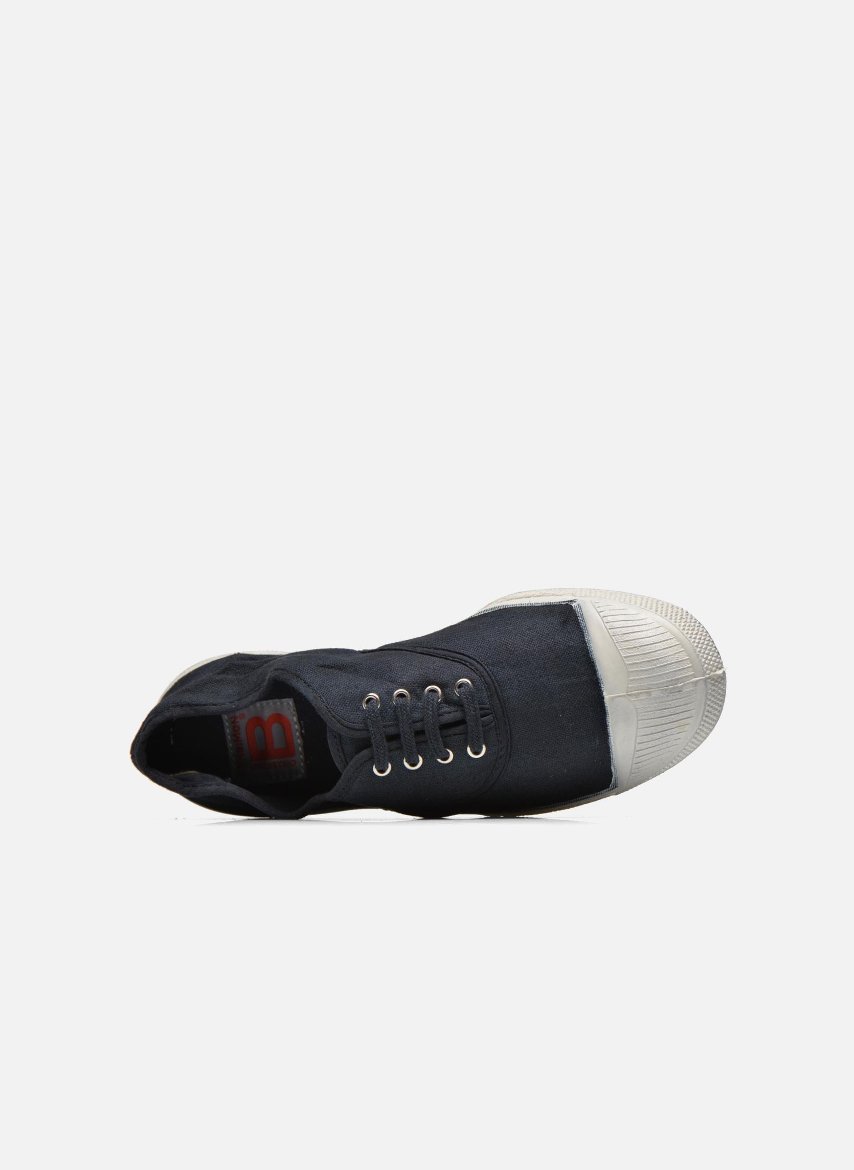 Baskets toile Tennis Lacets W femme noir Bensimon Baskets toile Tennis Lacets W femme noir CARBONE